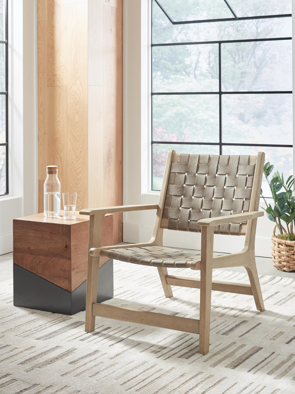 Dar Furniture - Ashley Furniture - Jameset Accent Chair - Accent Chair / Taupe - A3000673