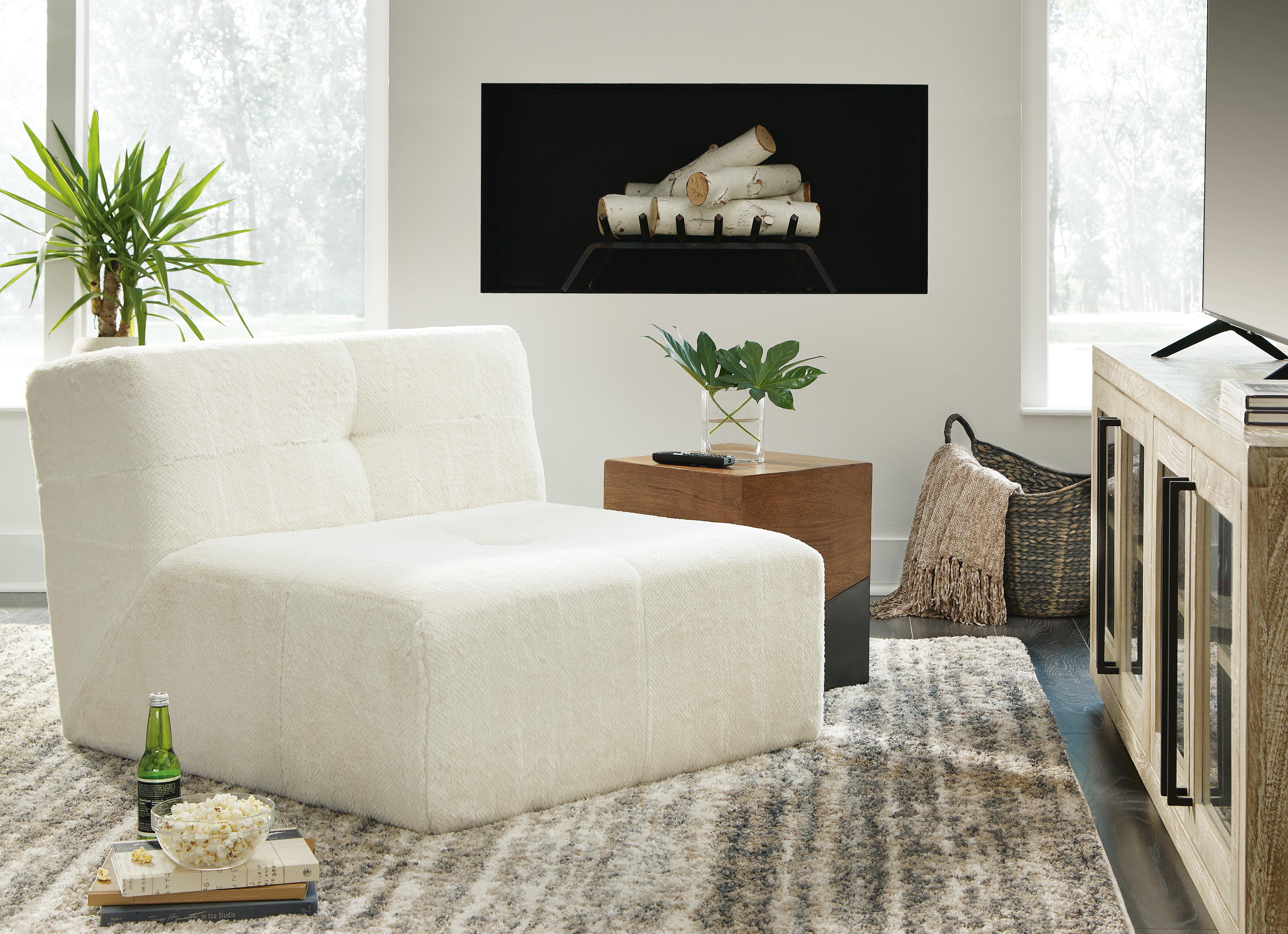 Dar Furniture - Ashley Furniture - Brettner Accent Chair - Accent Chair / Ivory - A3000697