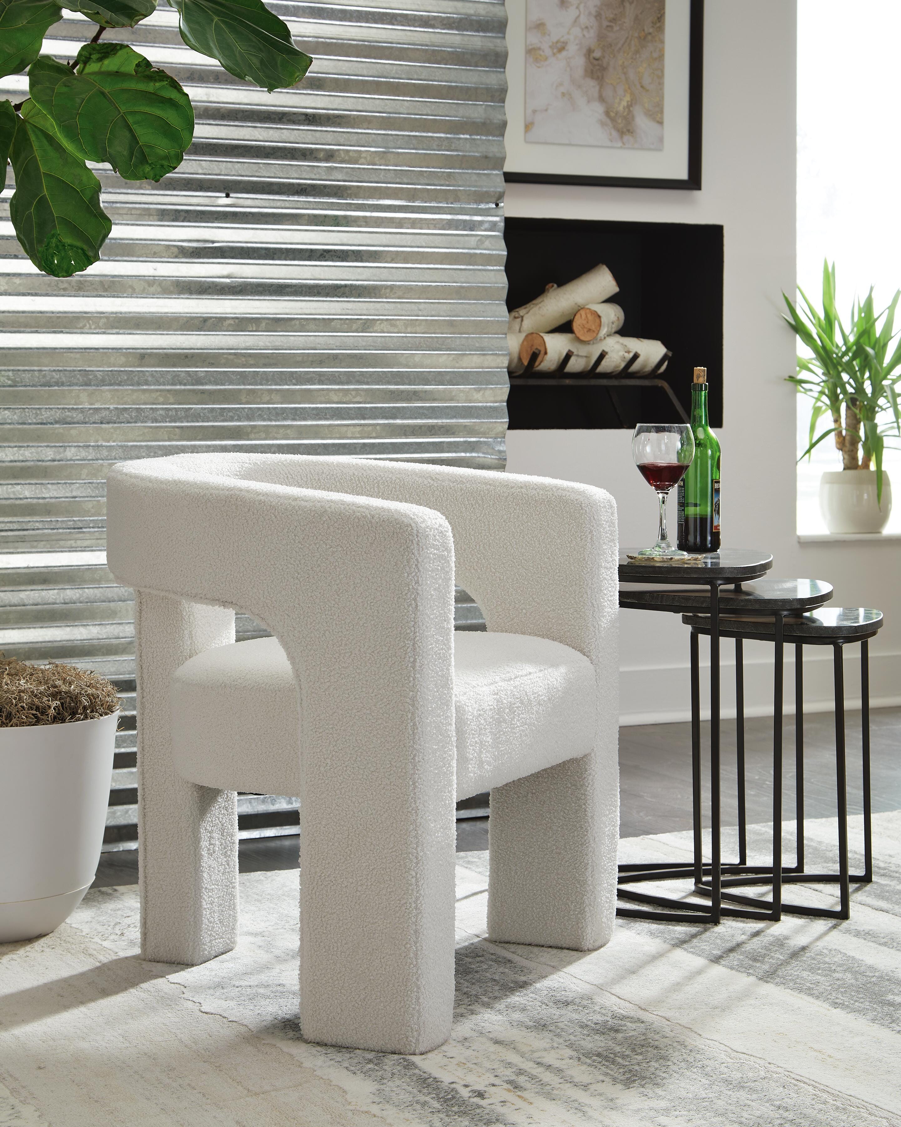 Dar Furniture - Ashley Furniture - Landick Accent Chair - Accent Chair / Ivory - A3000699
