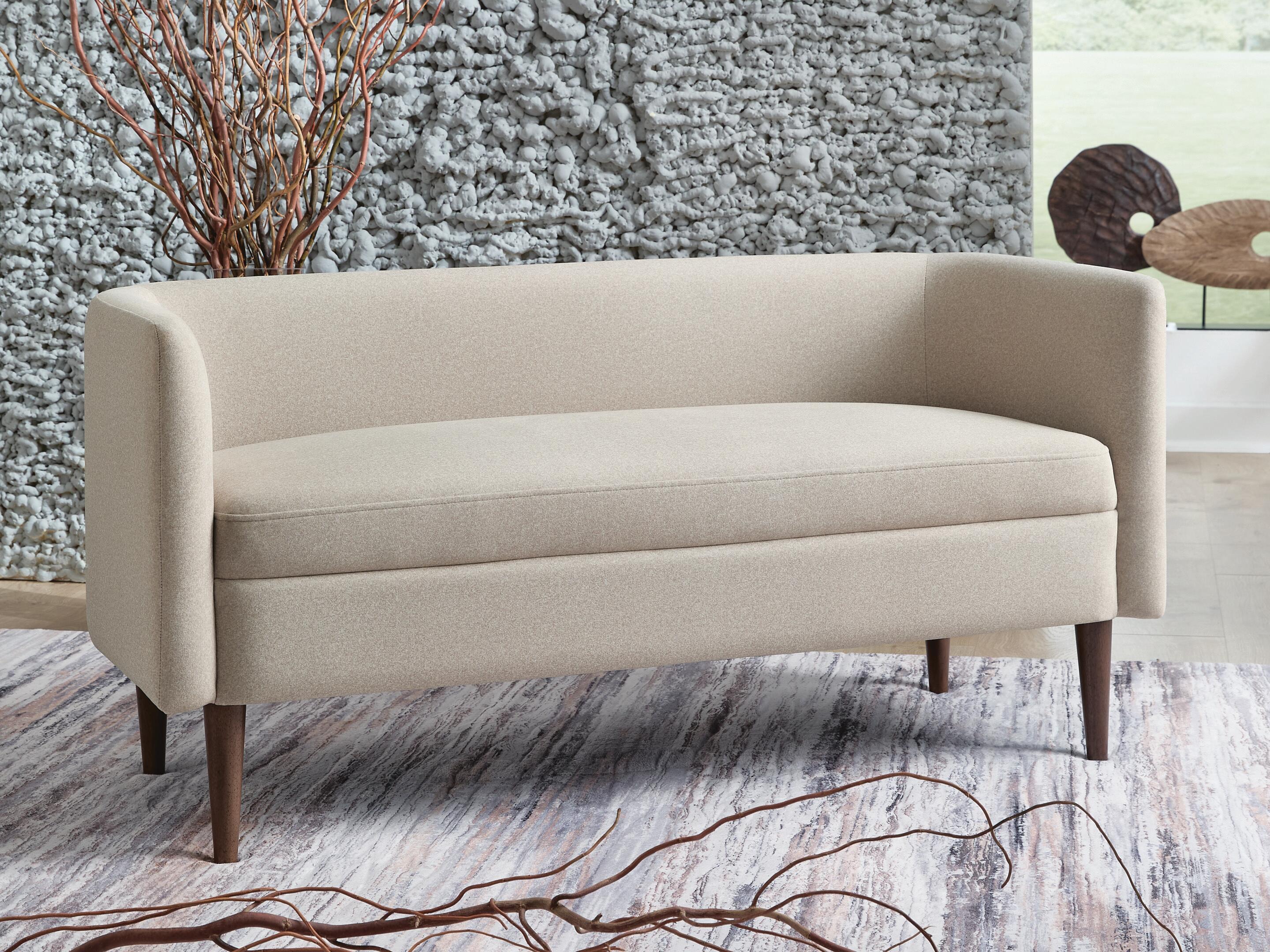 Dar Furniture - Ashley Furniture - Wainner Accent Bench - Accent Bench / Beige / 52"W x 21"D x 24"H - A3000756
