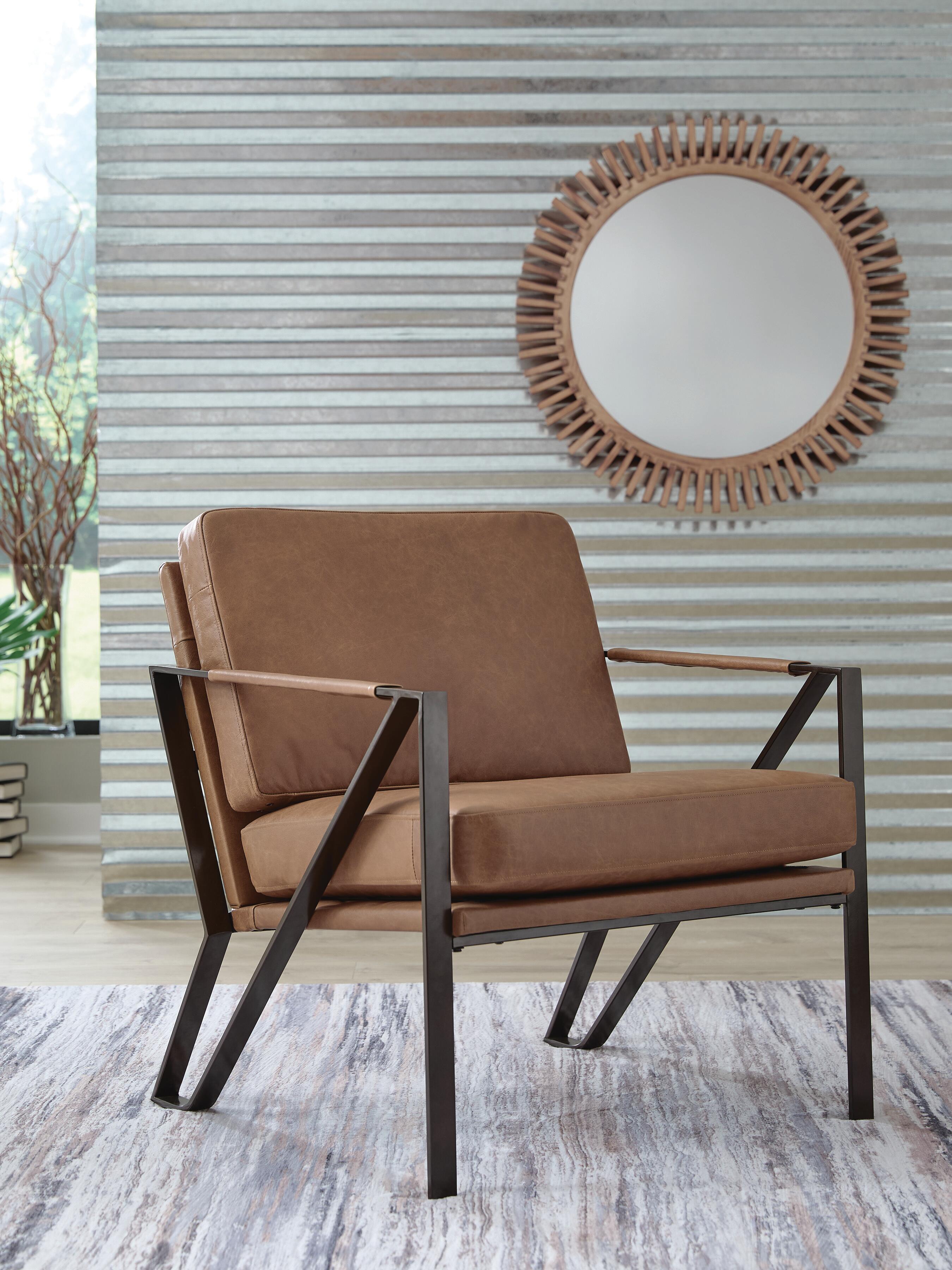 Dar Furniture - Ashley Furniture - Garronmont Accent Chair - Accent Chair / Caramel - A3000762