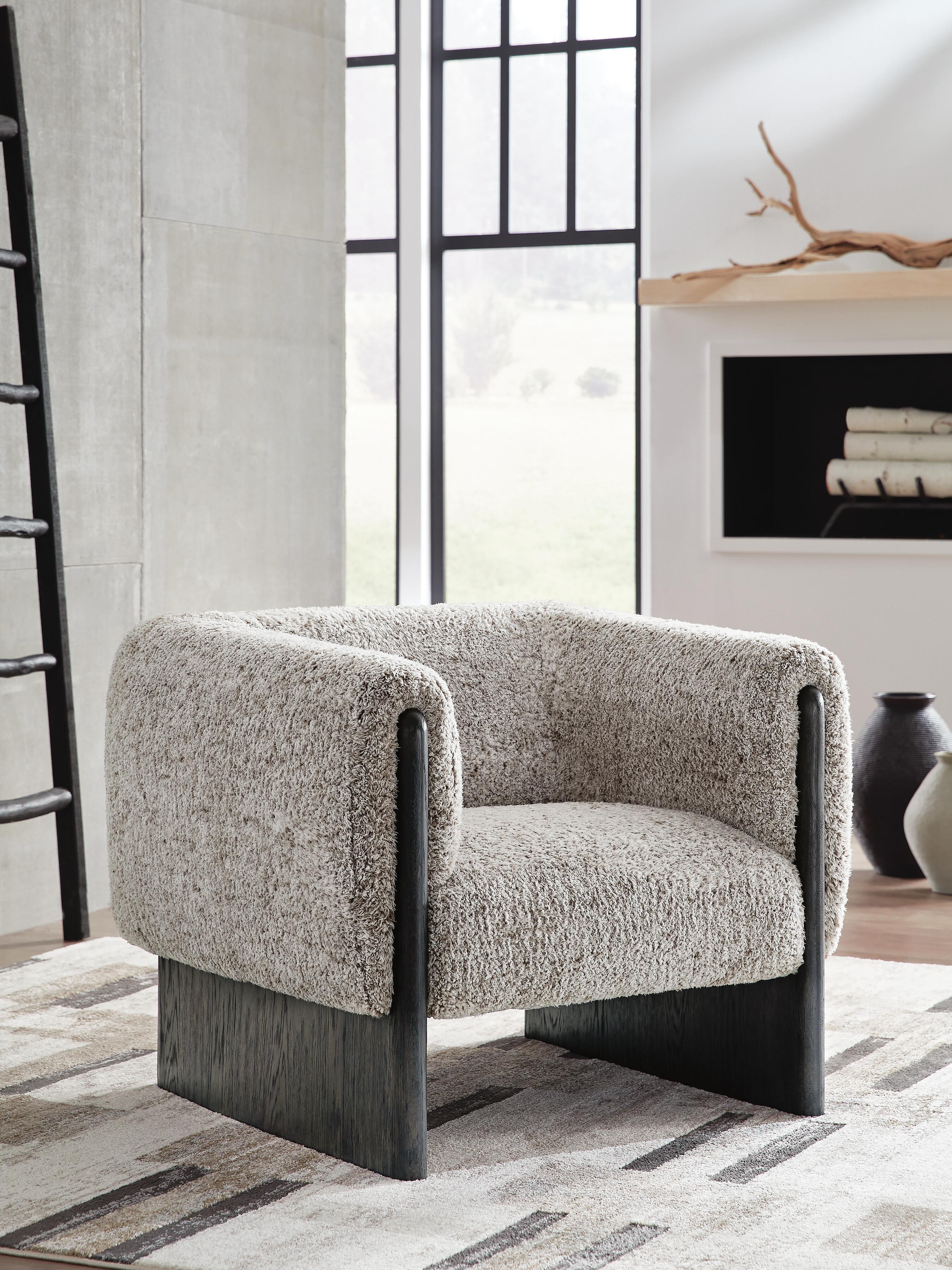 Dar Furniture - Ashley Furniture - Olethea Accent Chair - Accent Chair / Oatmeal - A3000808