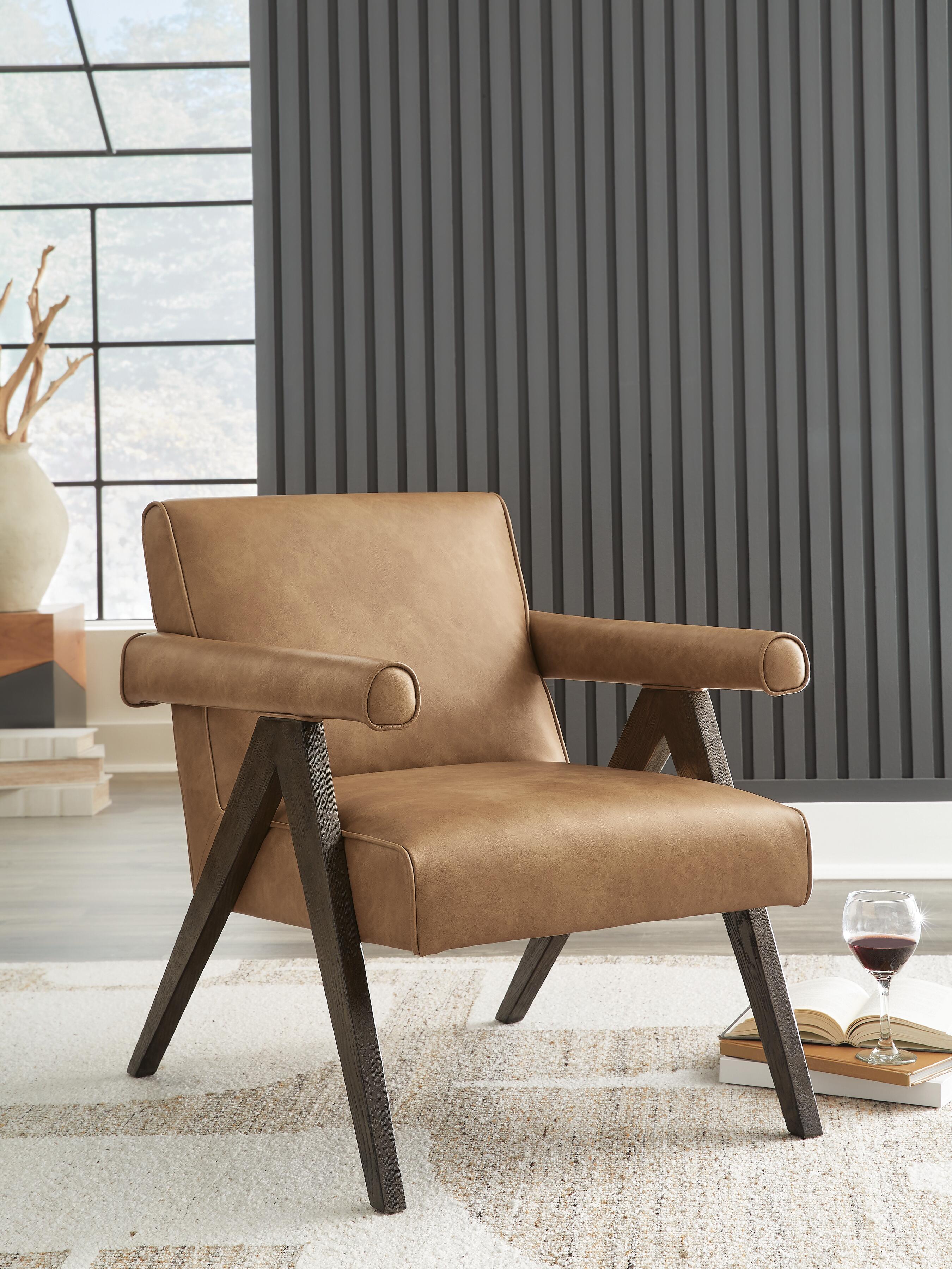 Dar Furniture - Ashley Furniture - Goda Accent Chair - Accent Chair / Caramel - A3000813