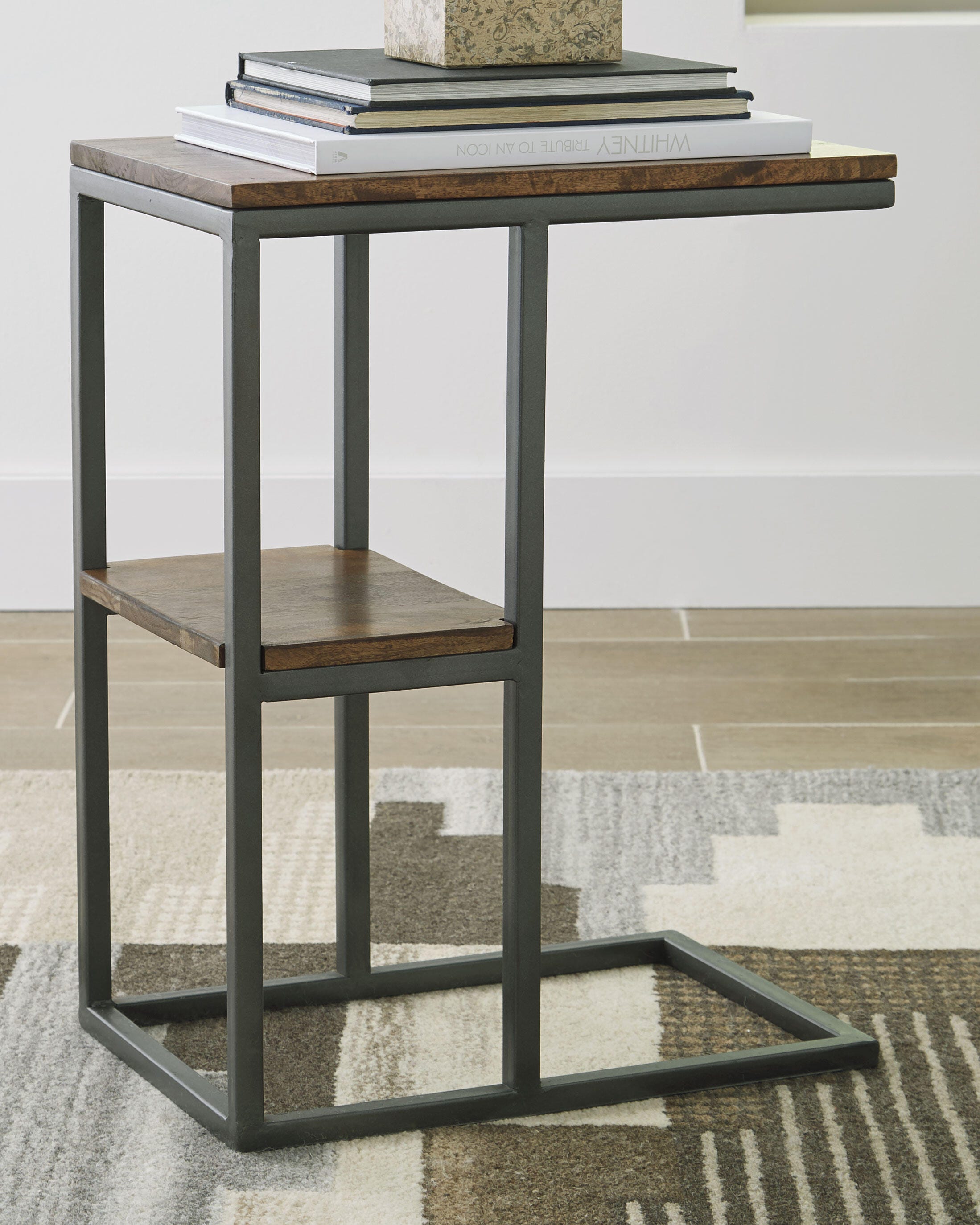 Dar Furniture - Ashley Furniture - Forestmin Accent Table - Accent Table / Natural/Black - A4000049