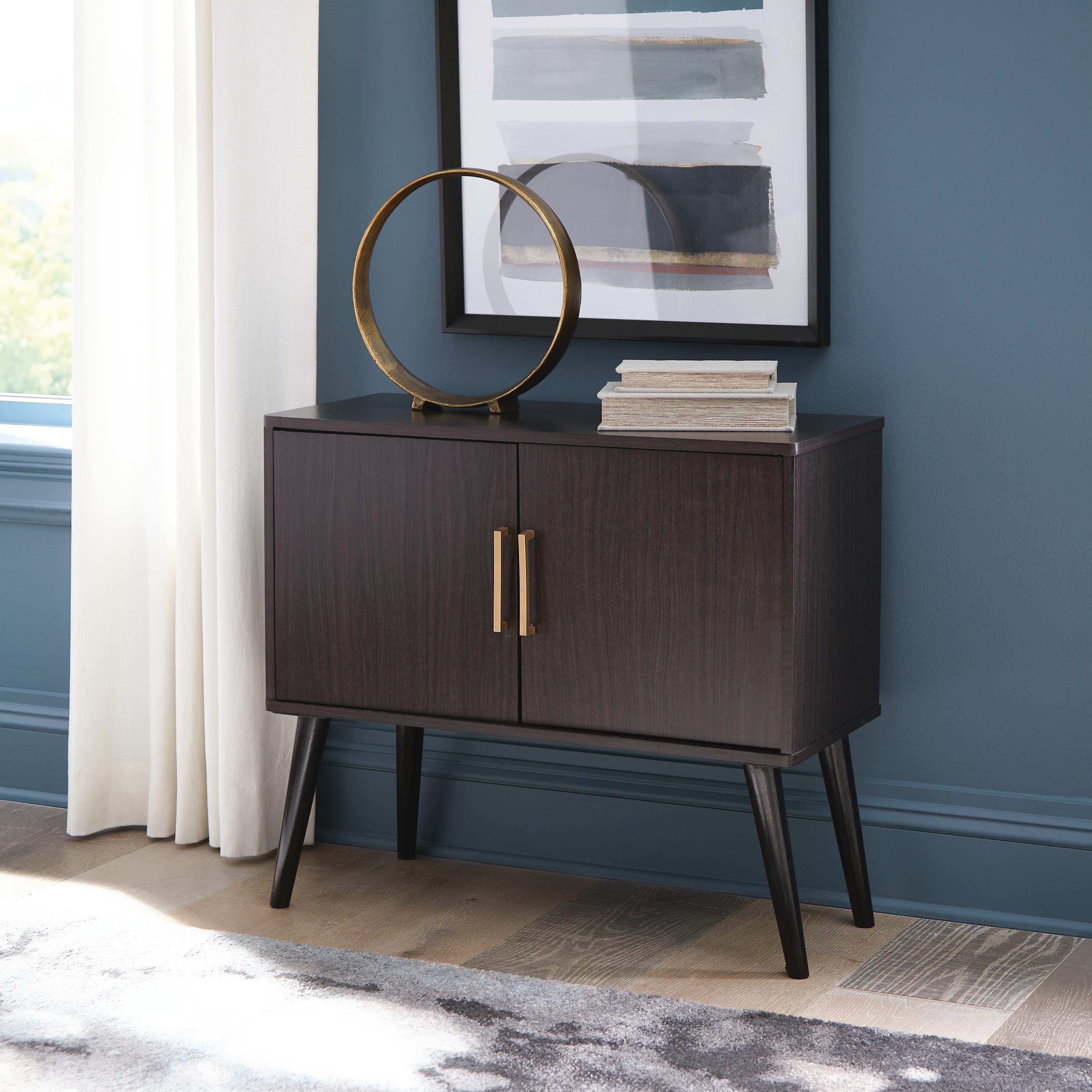 Dar Furniture - Ashley Furniture - Orinfield Accent Cabinet - Accent Cabinet / Dark Brown - A4000399
