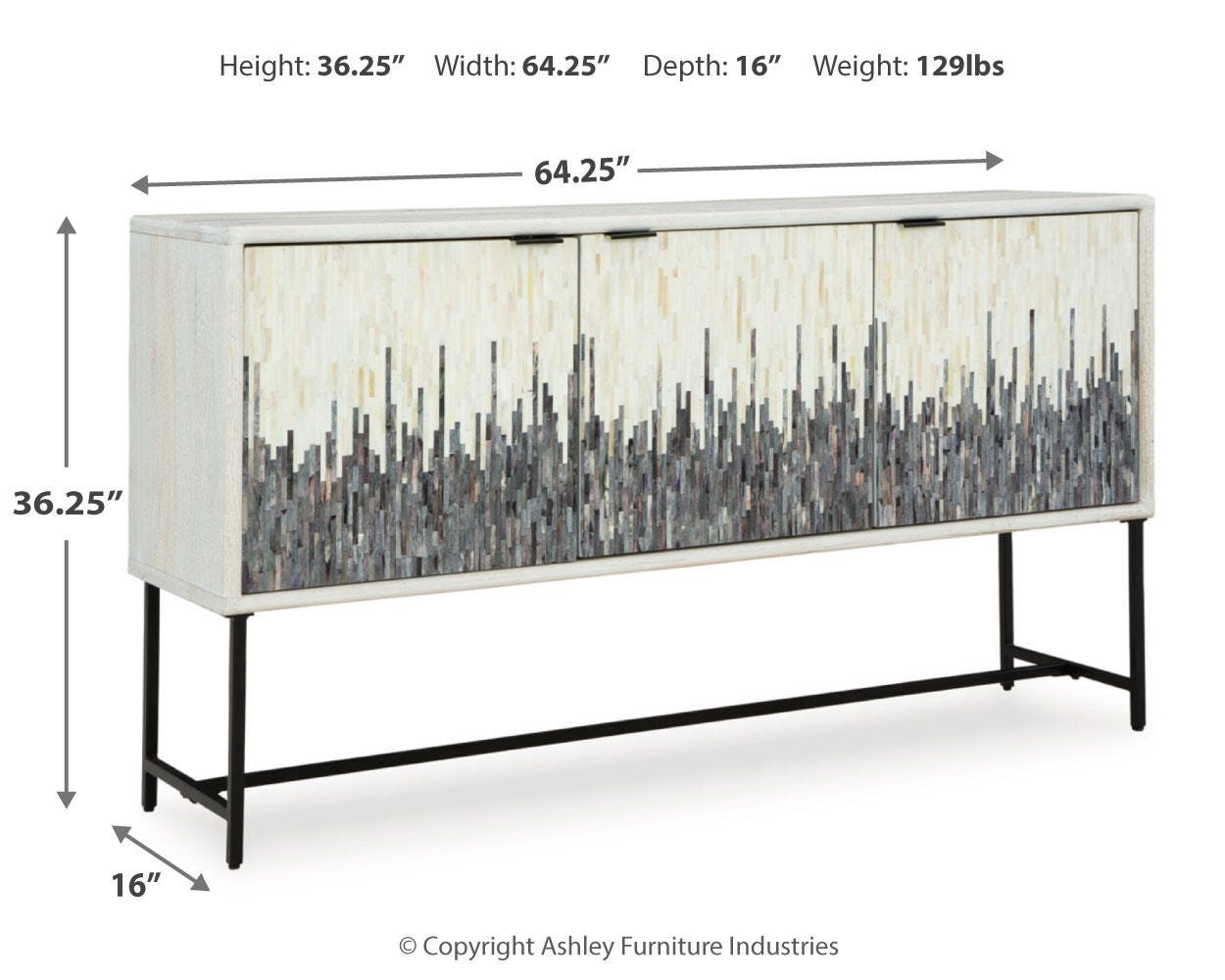Freyton Accent Cabinet