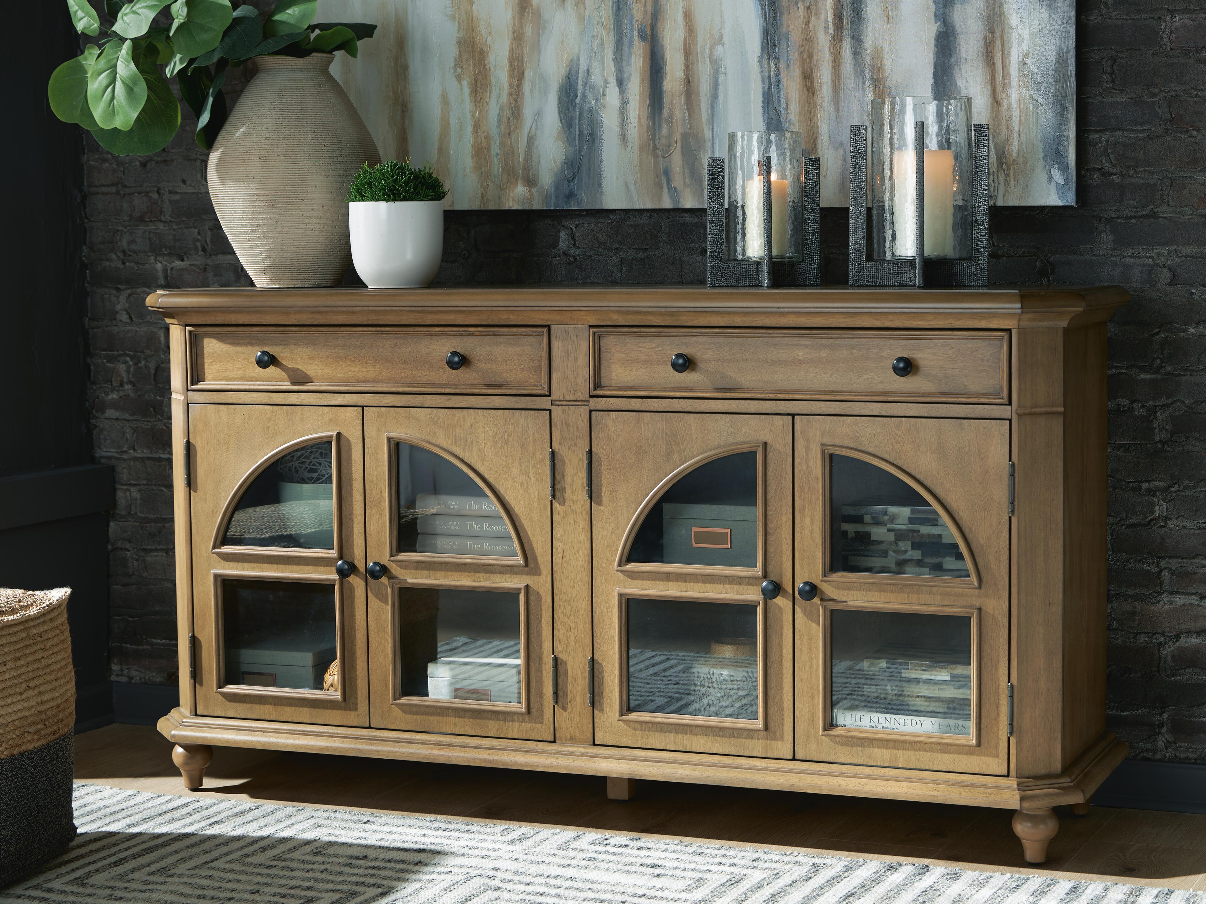 Dar Furniture - Ashley Furniture - Barlomore Accent Cabinet - Accent Cabinet / Brown - A4000597