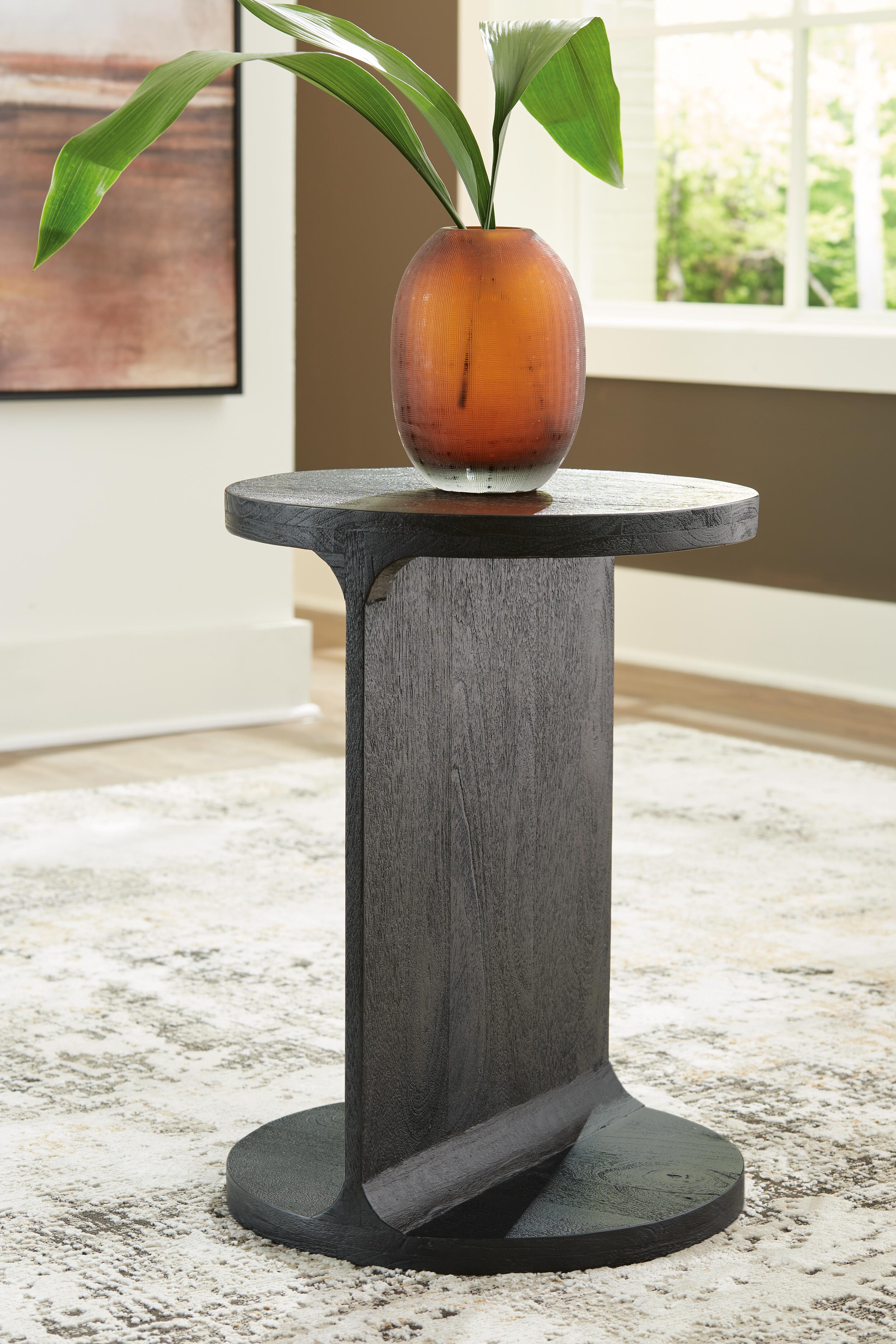Dar Furniture - Ashley Furniture - Adderley Accent Table - Accent Table / Black - A4000600