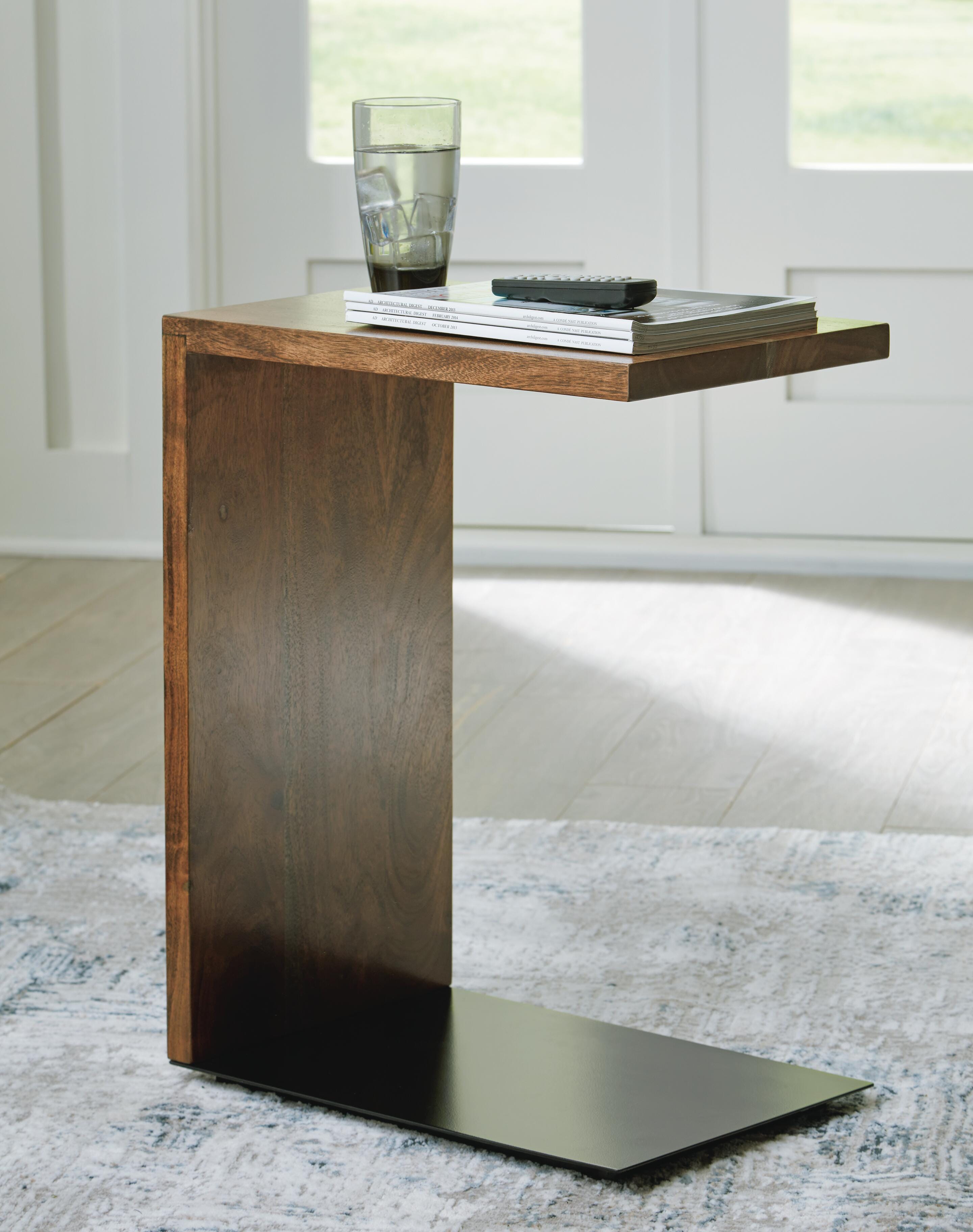 Dar Furniture - Ashley Furniture - Wimshaw Accent Table - Accent Table / Brown/Black - A4000618