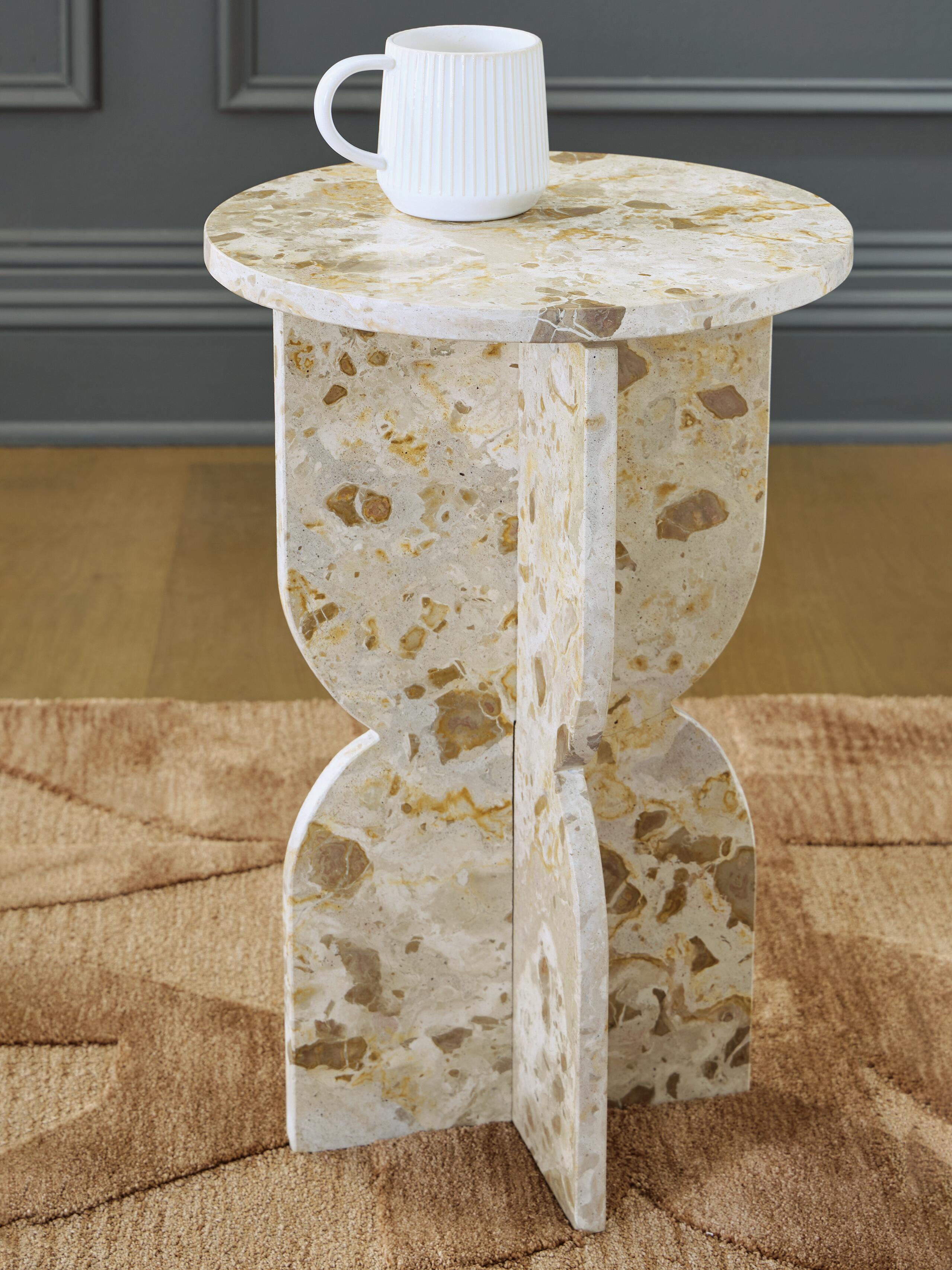 Dar Furniture - Ashley Furniture - Treygan Accent Table - Accent Table / Beige - A4000647