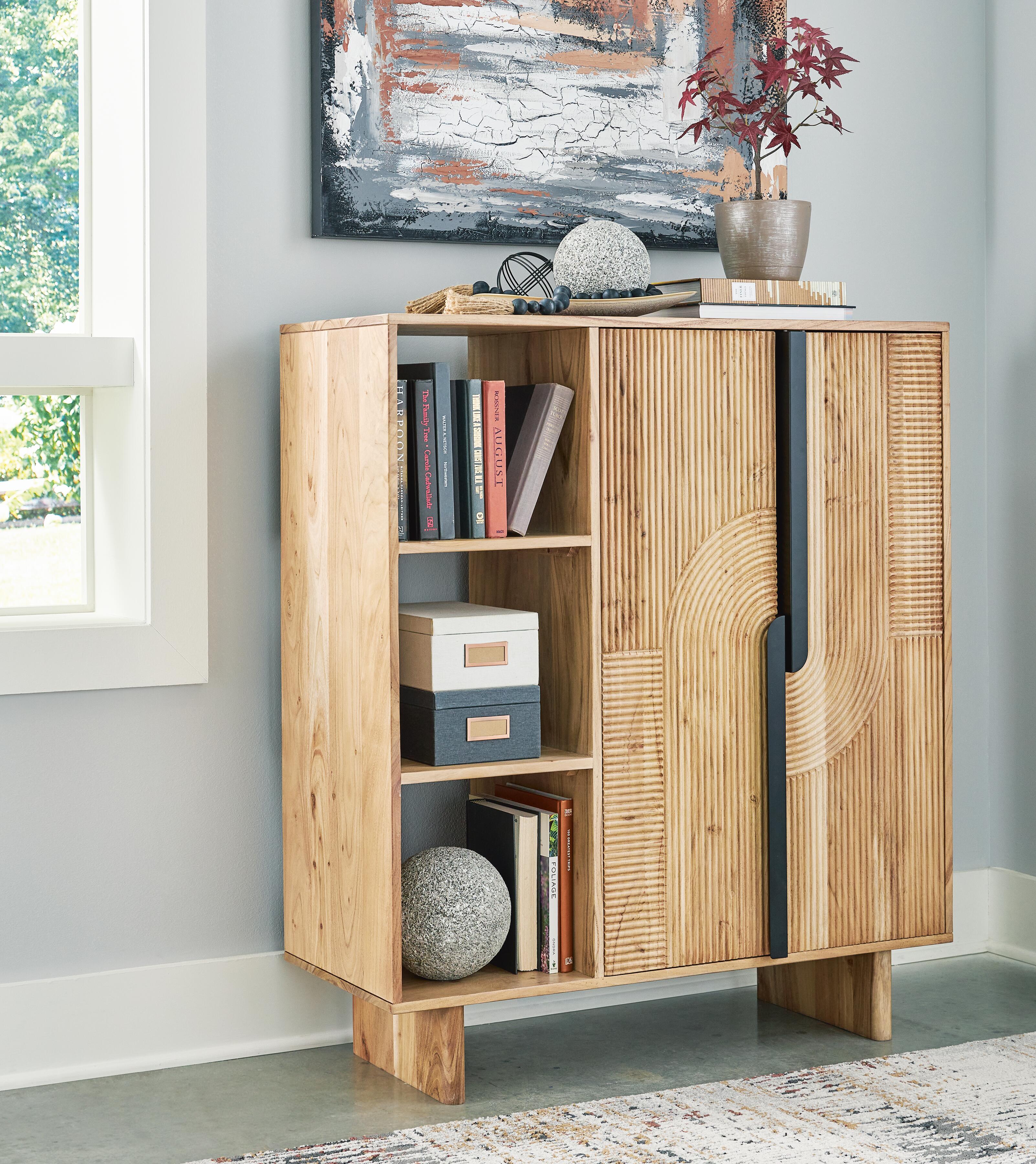 Dar Furniture - Ashley Furniture - Kierwell Accent Cabinet - Accent Cabinet / Natural - A4000653