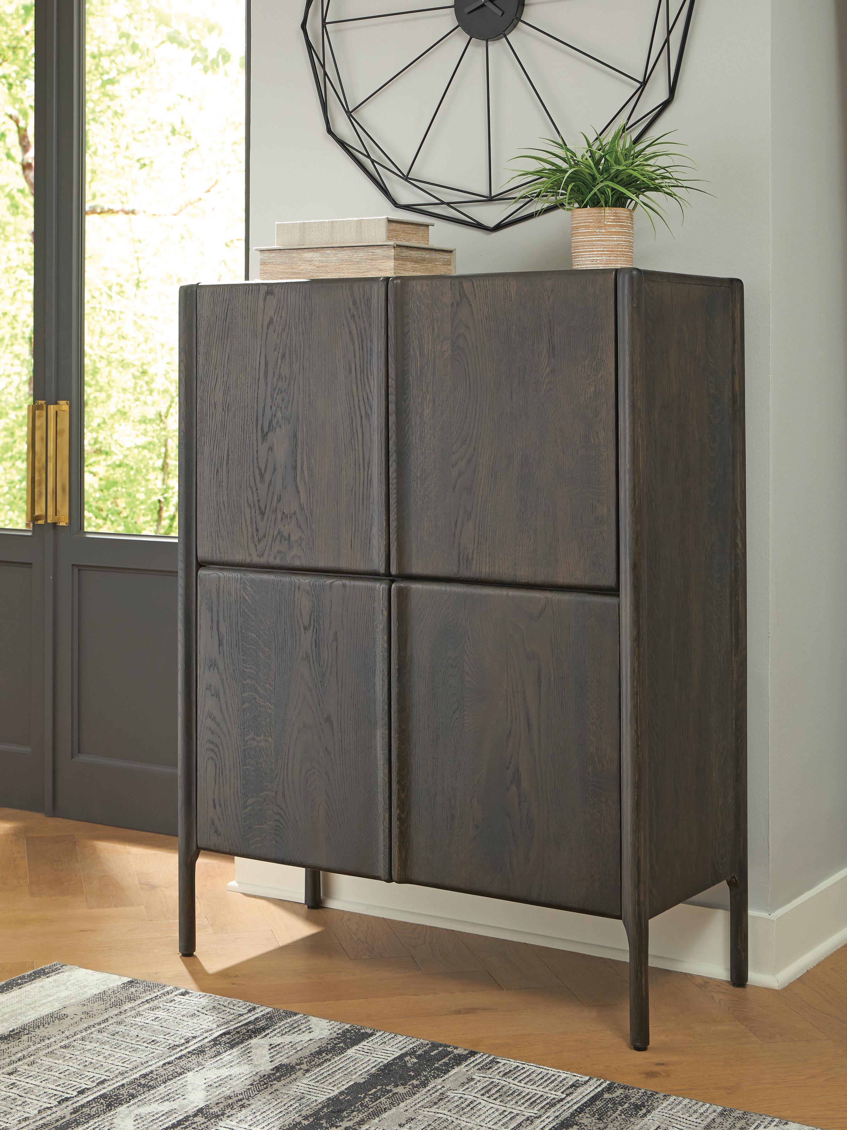 Dar Furniture - Ashley Furniture - Orsonal Accent Cabinet - Accent Cabinet / Espresso Brown - A4000686
