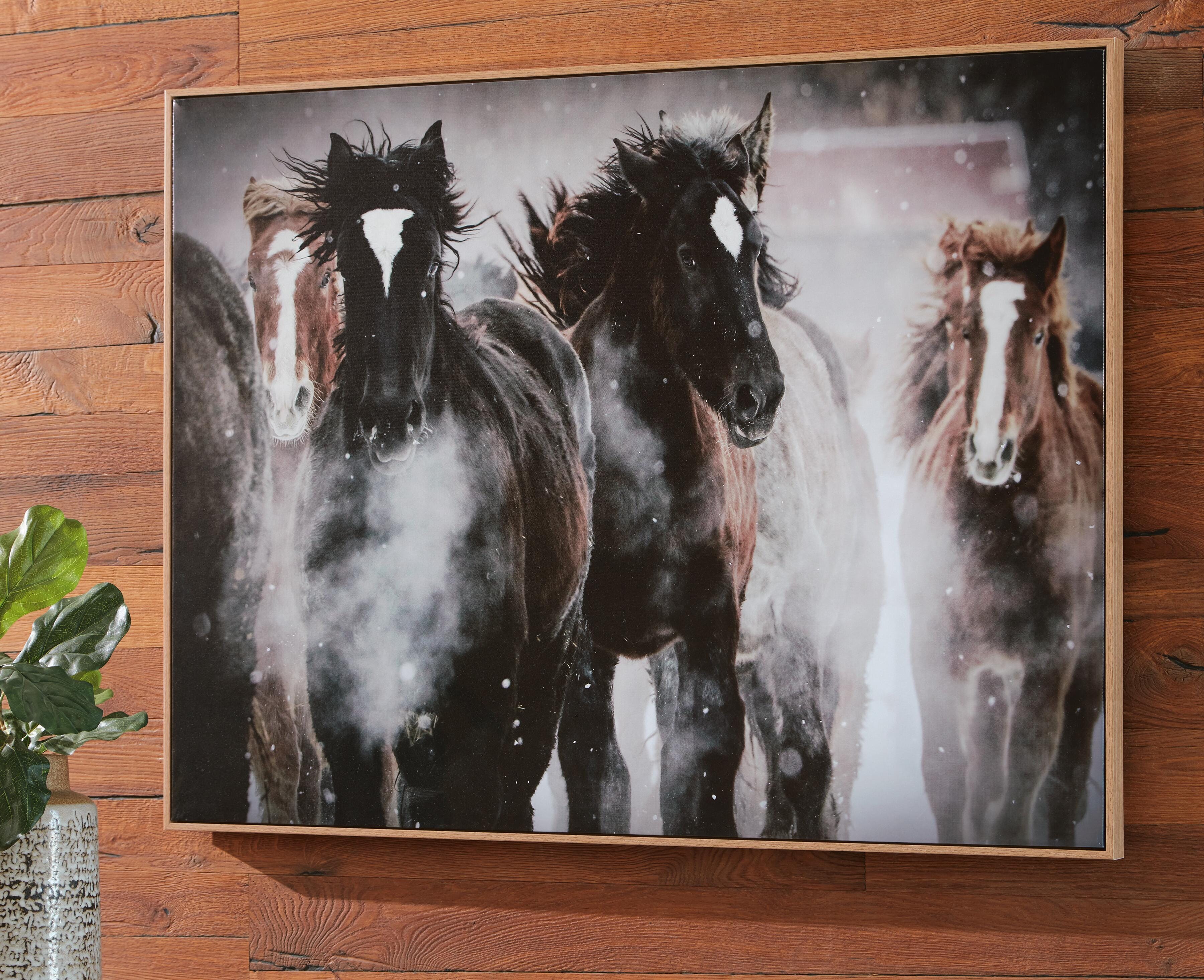 Dar Furniture - Ashley Furniture - Chaseburn Wall Art - Wall Art / Brown/Black/White - A8000380
