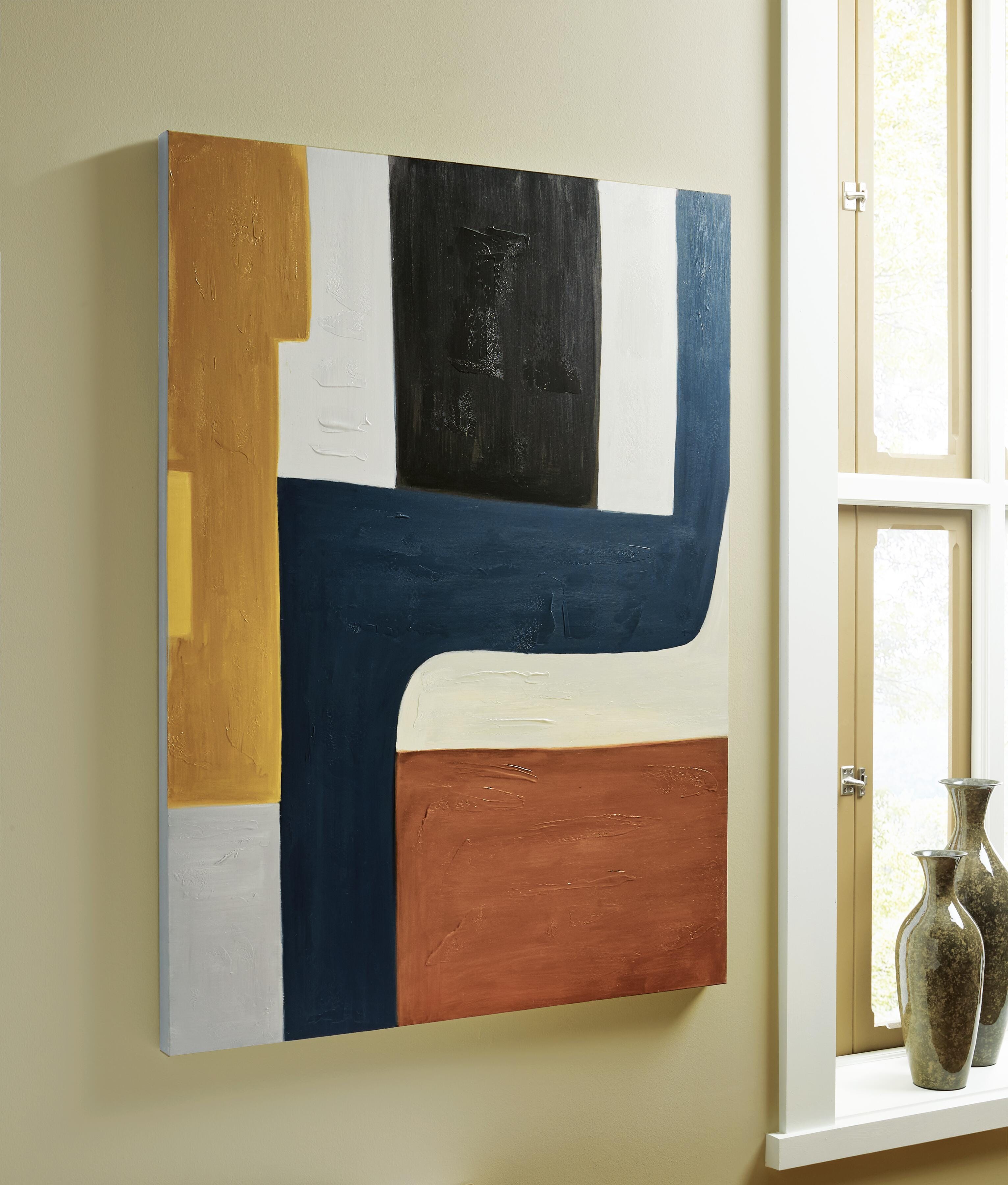 Dar Furniture - Ashley Furniture - Lennmen Wall Art - Wall Art / Multi - A8000431