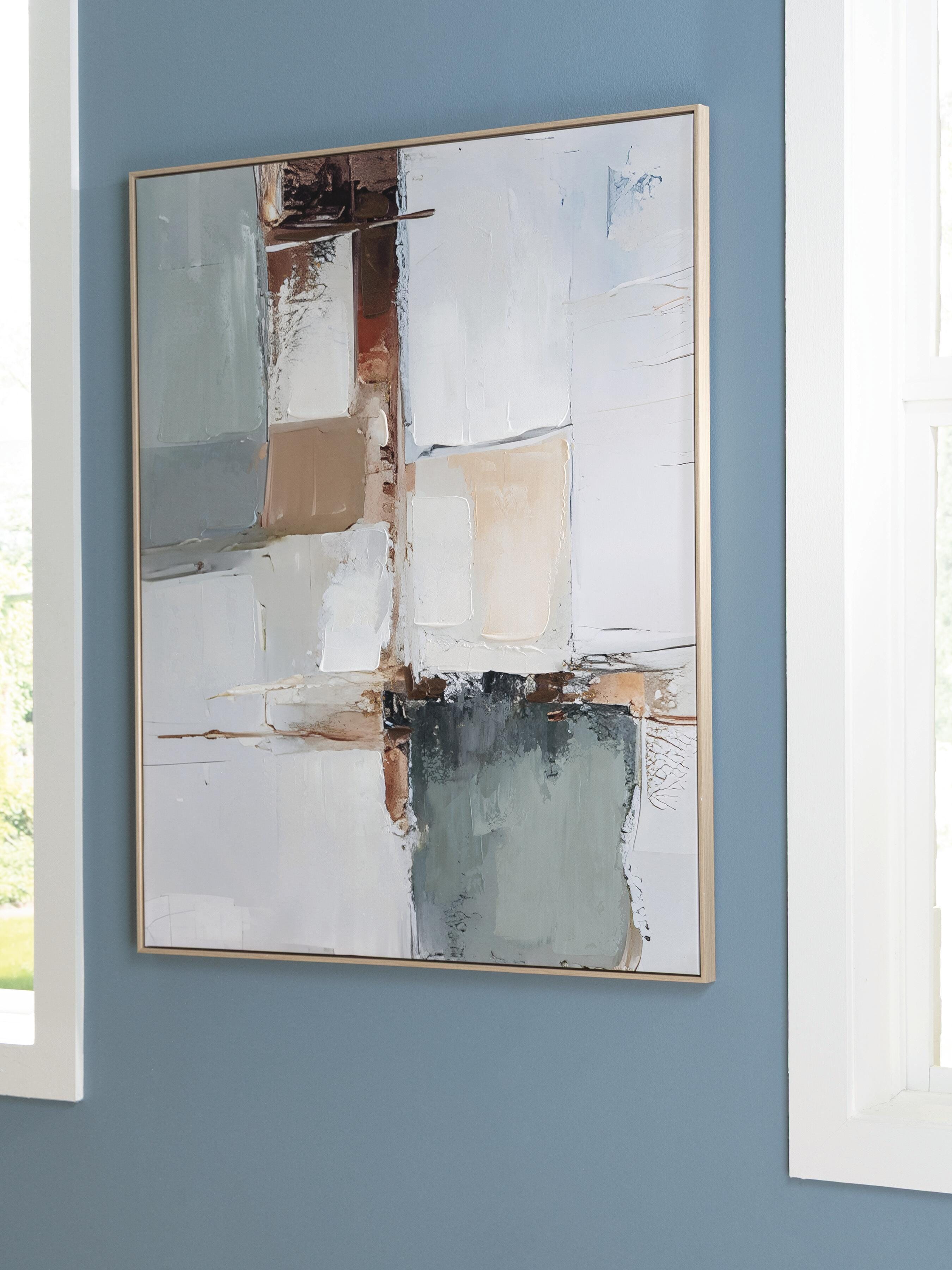 Dar Furniture - Ashley Furniture - Trailport Wall Art - Wall Art / Multi - A8000473