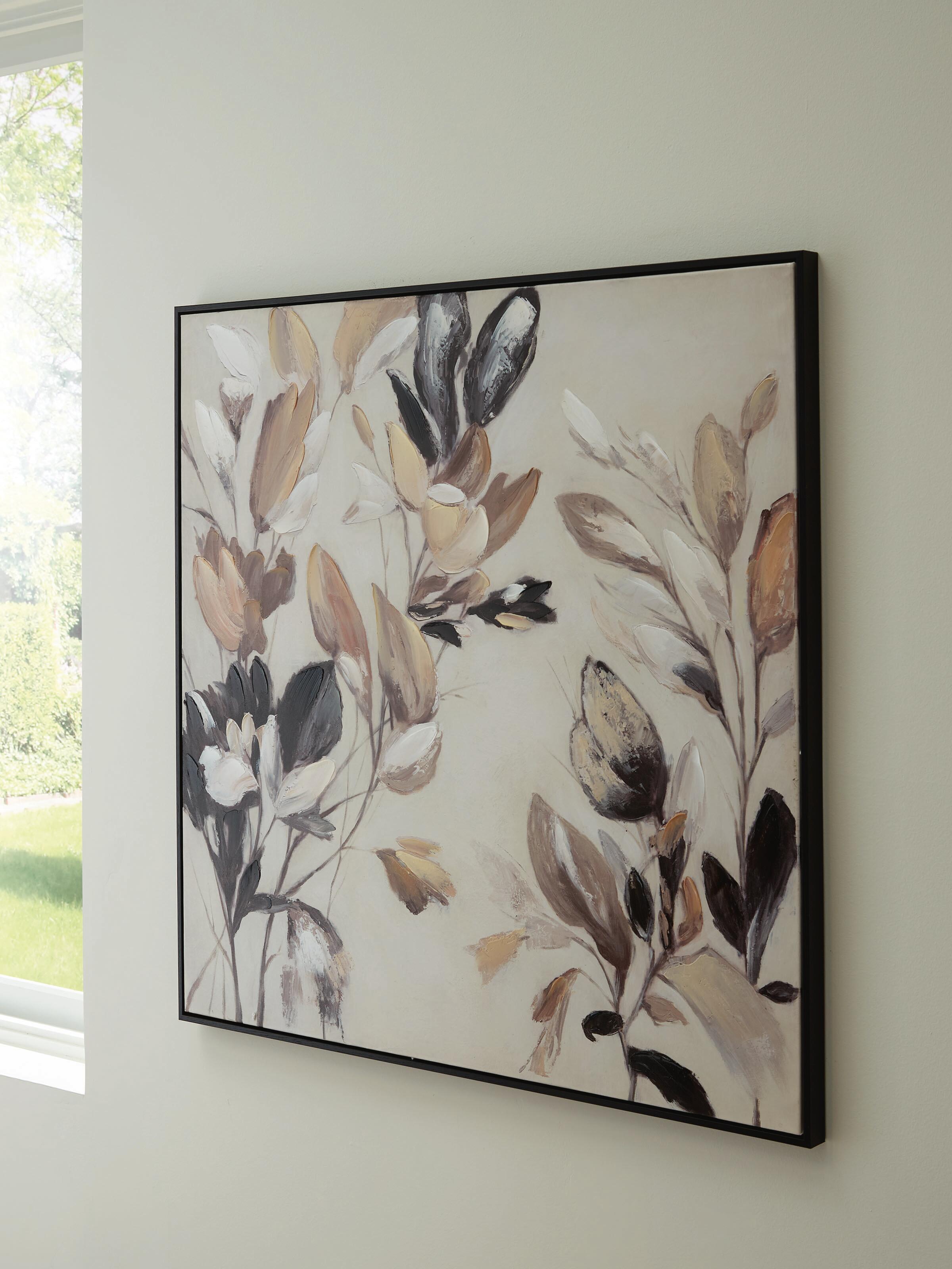 Dar Furniture - Ashley Furniture - Trulow Wall Art - Wall Art / Tan/Brown/Black - A8000504