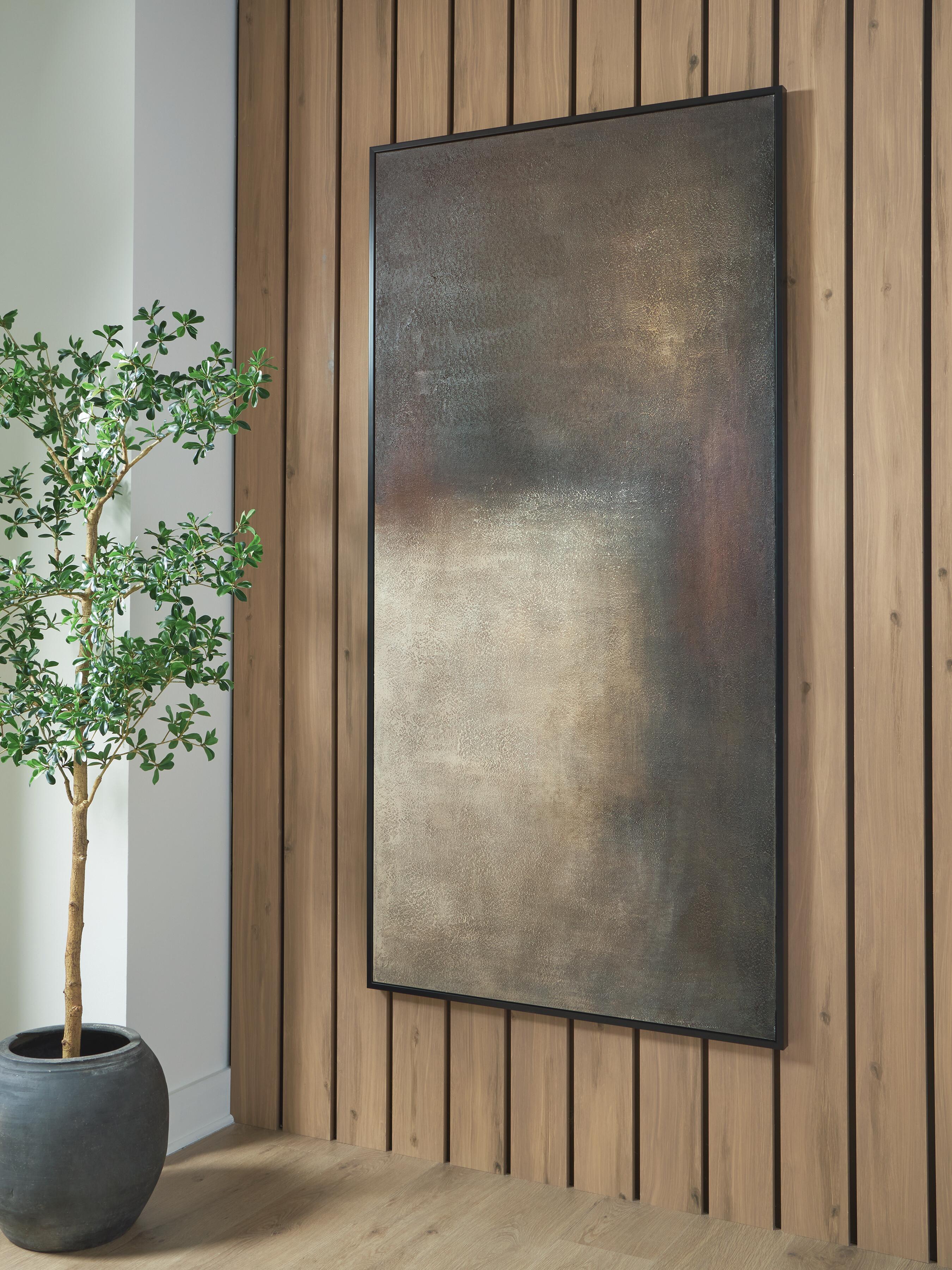 Dar Furniture - Ashley Furniture - Wernmen Wall Art - Wall Art / Brown/Rust/Cream - A8000511
