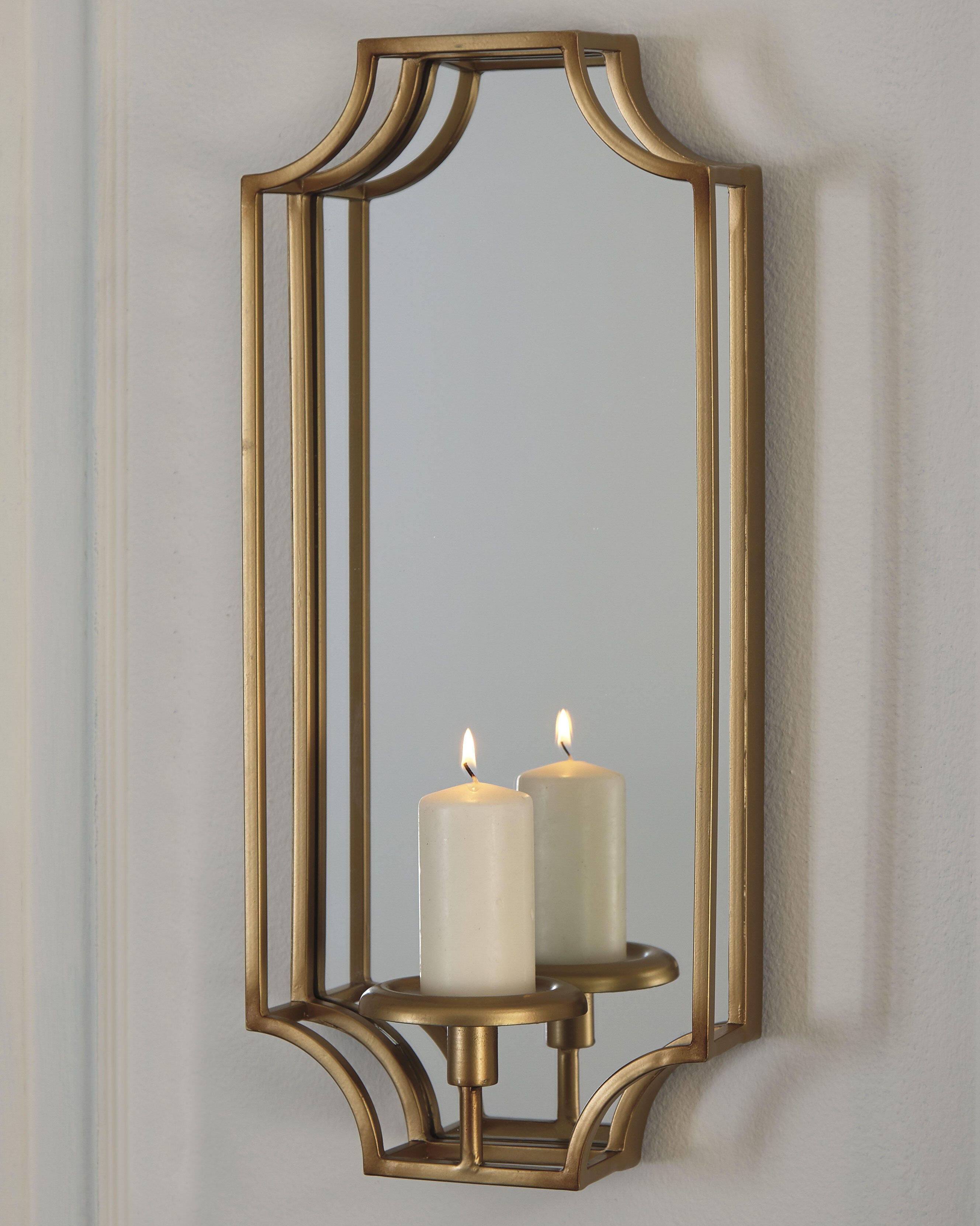 Dar Furniture - Ashley Furniture - Dumi Wall Sconce - Wall Sconce / Gold Finish - A8010153