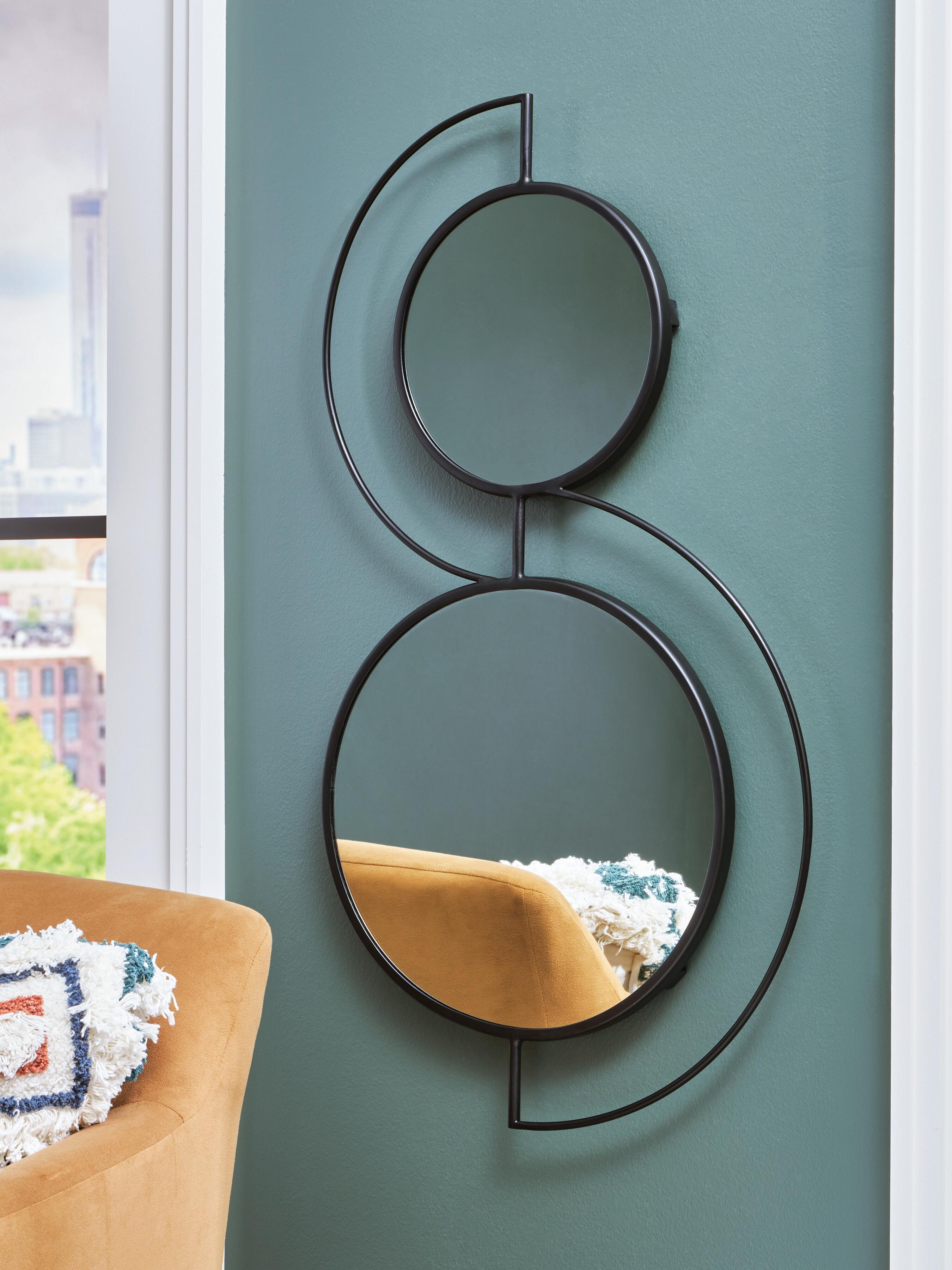 Dar Furniture - Ashley Furniture - Shayham Accent Mirror - Accent Mirror / Black - A8010402