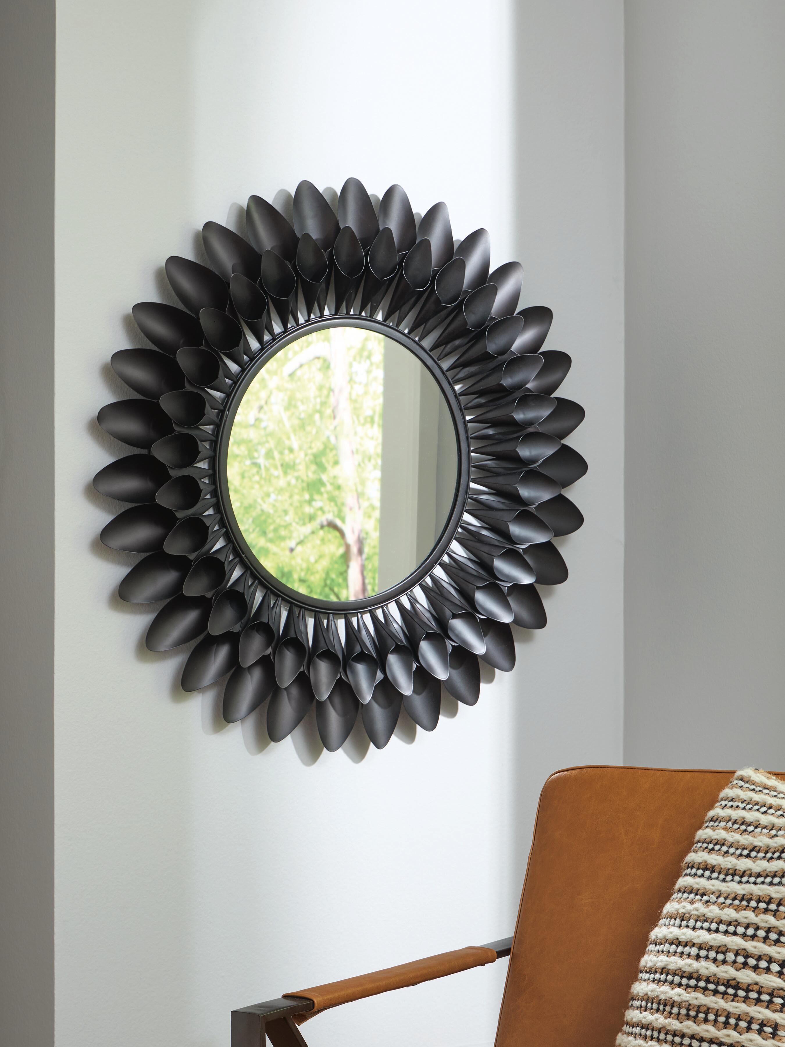 Dar Furniture - Ashley Furniture - Ryenmour Accent Mirror - Accent Mirror / Oil Rubbed Bronze Finish - A8010421