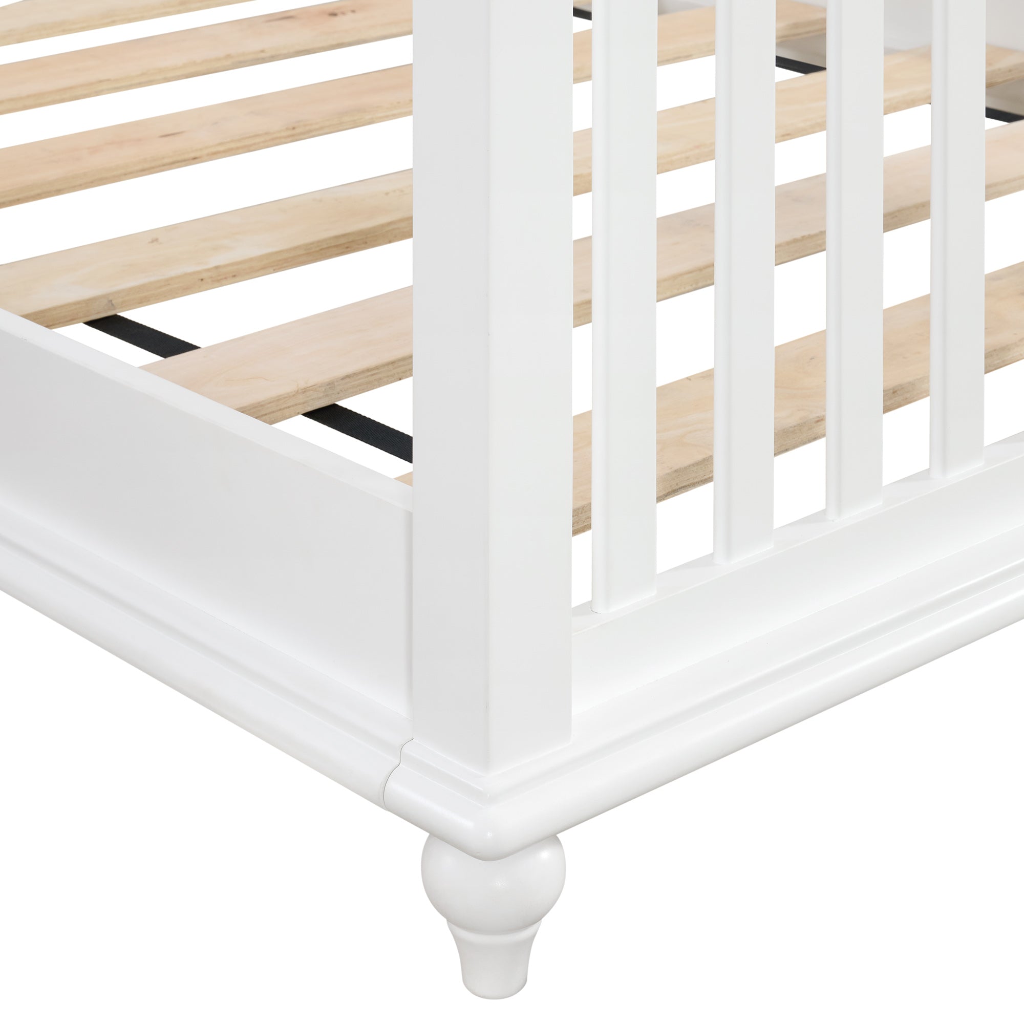 Alana Crib Conversion Kit in White
