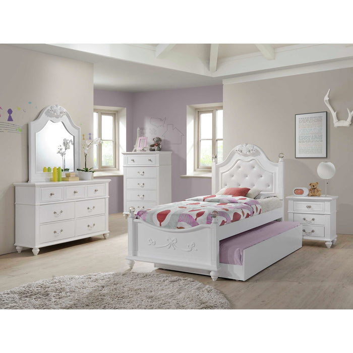 Alana Twin Platform Bed w/ Storage Trundle