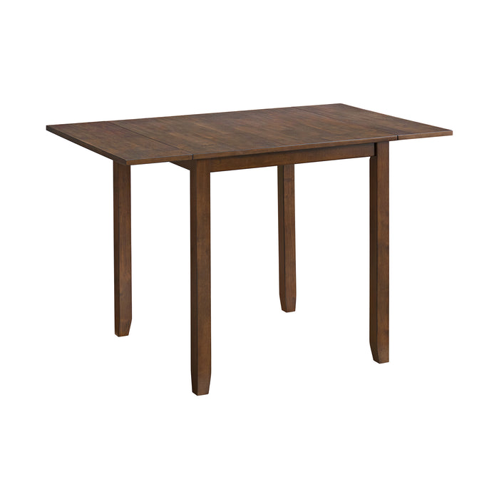 Alex 3PC Dining Set with Drop Leaf Table in Espresso