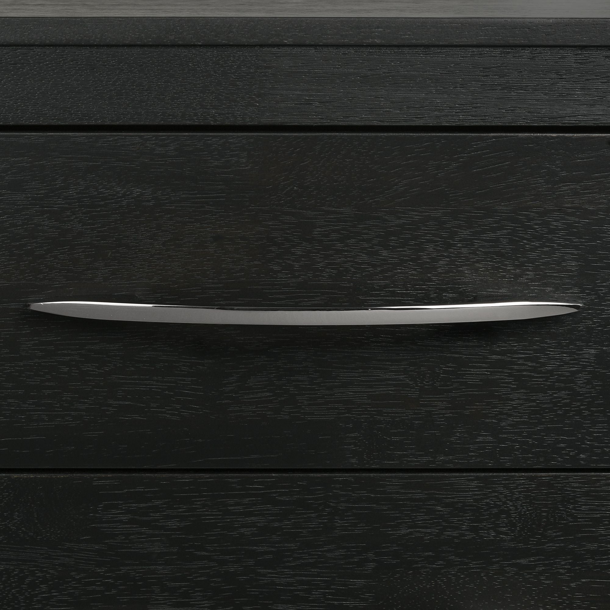 Allan Dresser & Mirror Set in Black