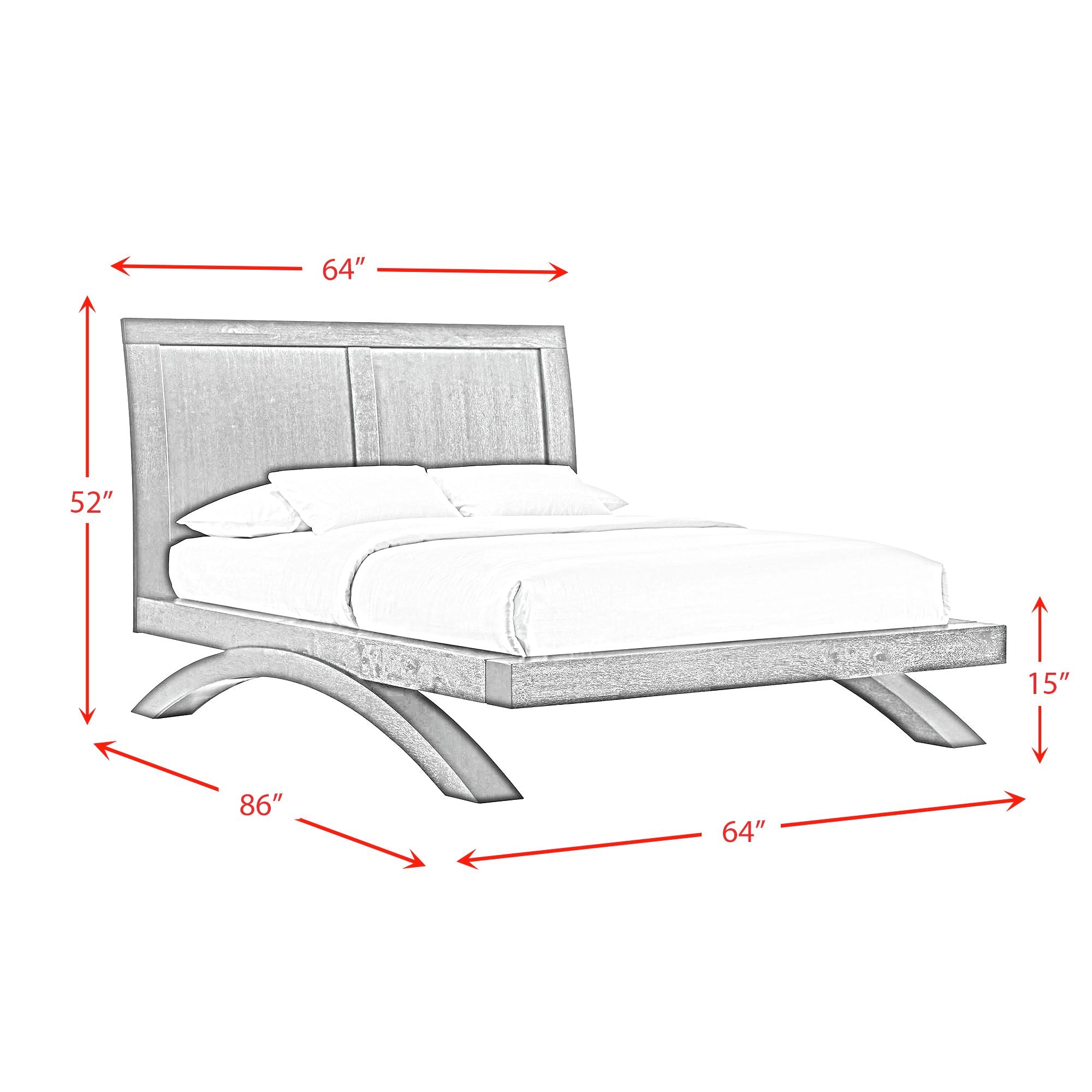 Allan Full Bed in Black