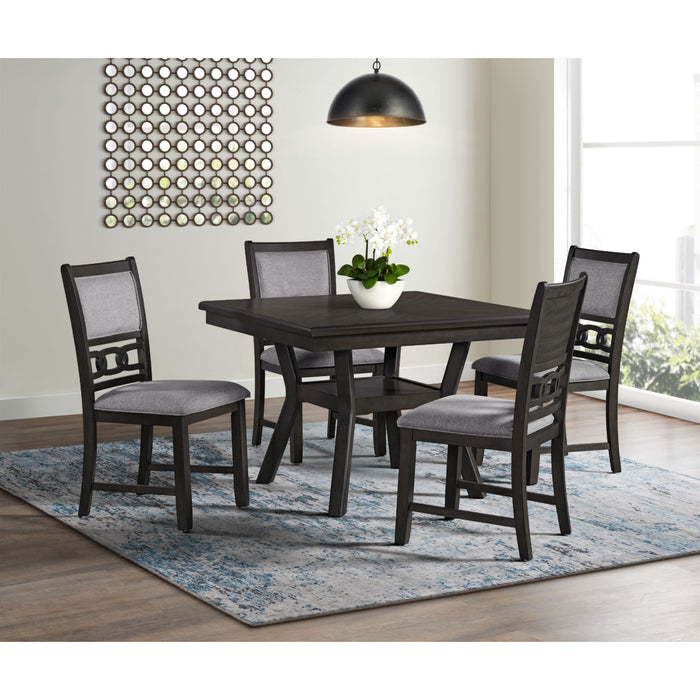 Amherst Dining Side Chair W/Fabric Cushion Dark Finish (2 Per Pack)