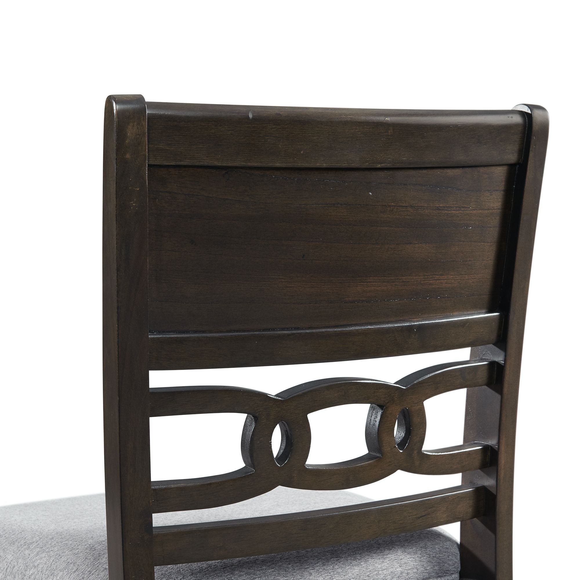 Amherst Counter Side Chair W/Fabric Cushion Dark Finish (2 Per Pack)