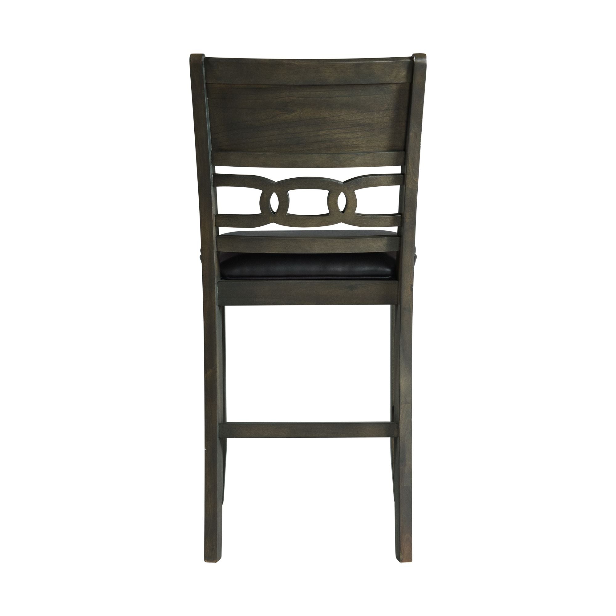 Amherst Counter Side Chair W/PU Cushion Grey Finish (2 Per Pack)
