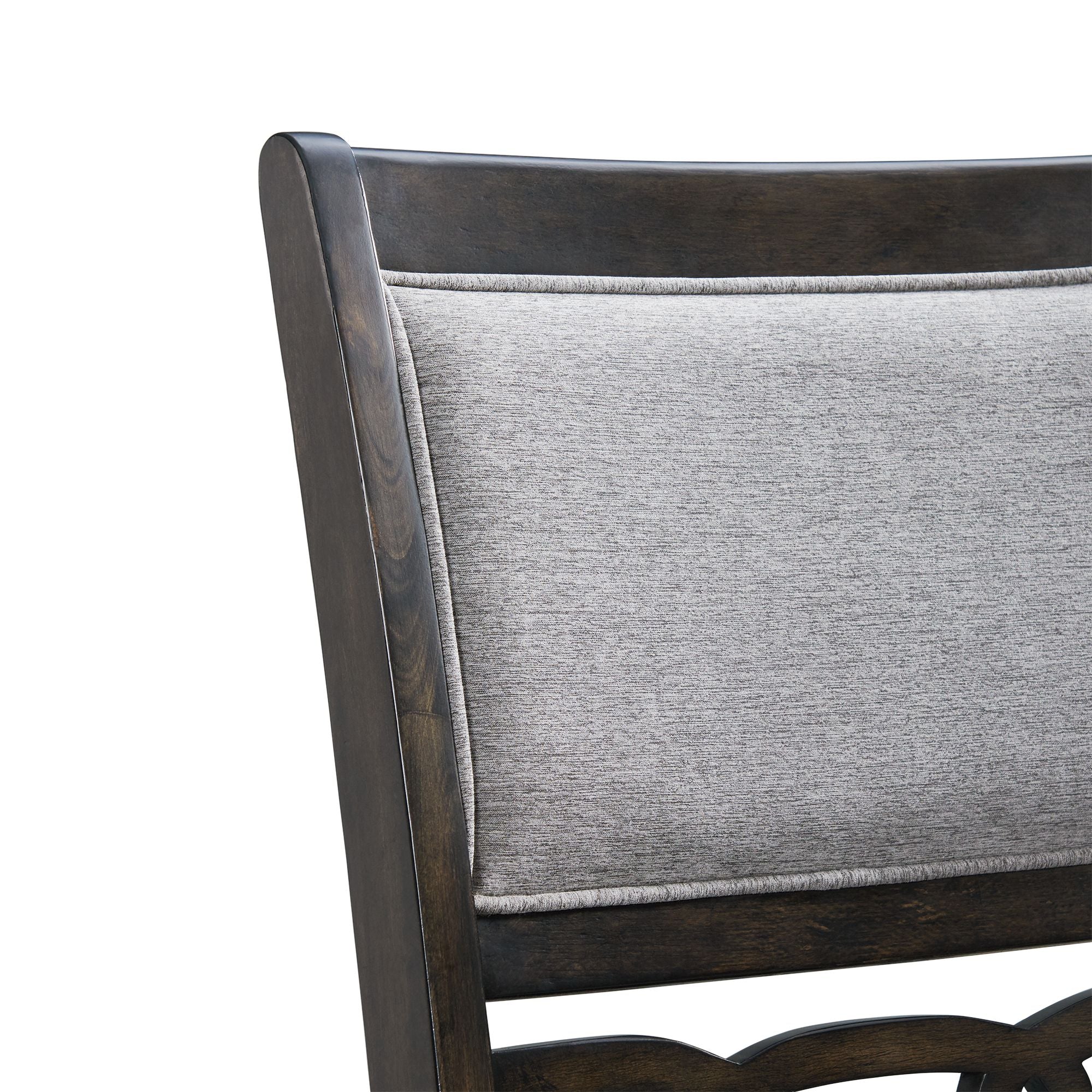 Amherst Standard Height 5PC Dining Set-Table and Four Side Chairs in Walnut