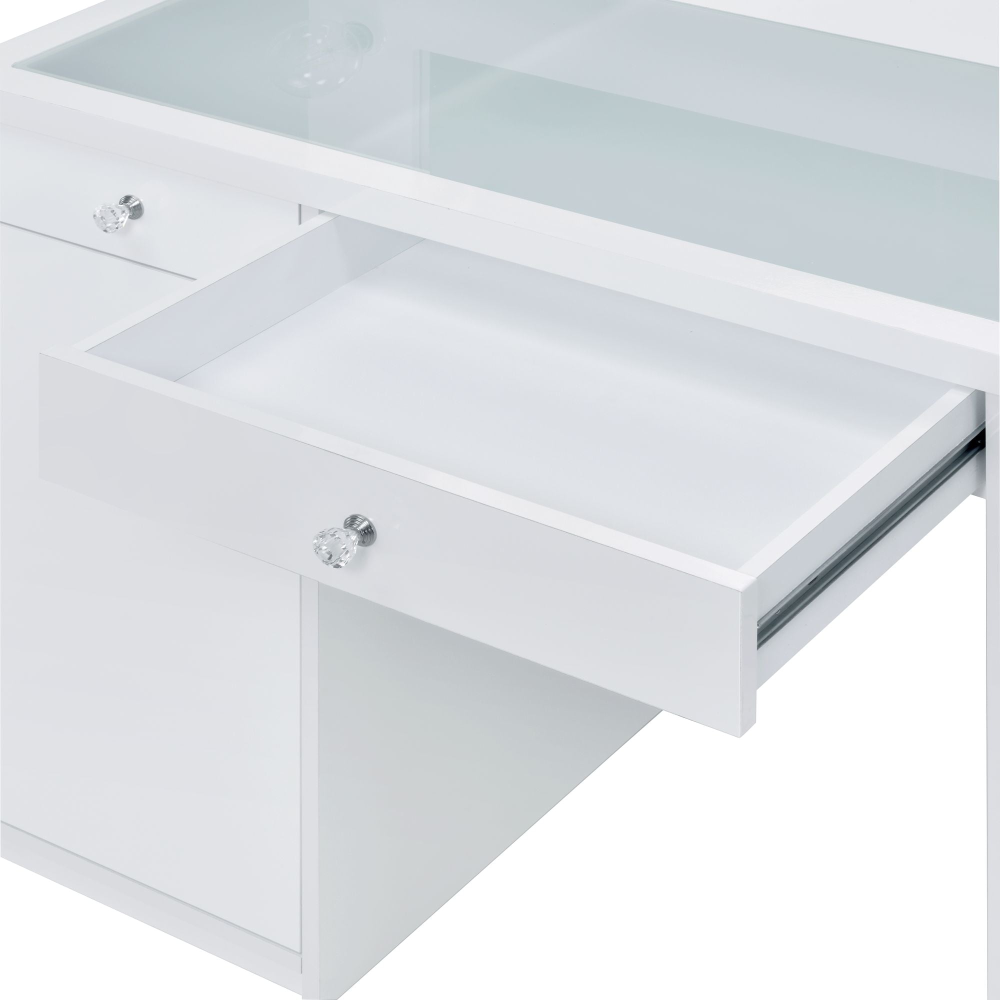 Amia Complete Dressing Table with Lightbulbs