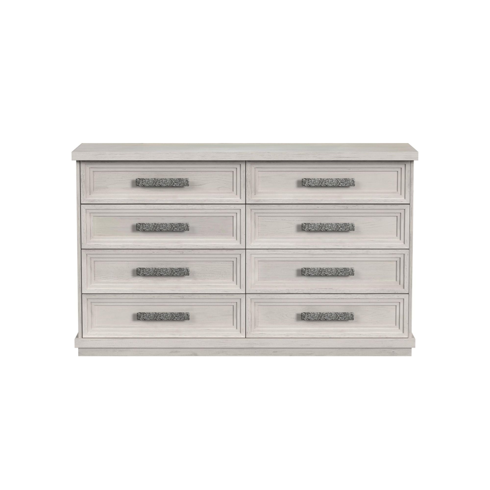 Avalanche 8-Drawer Dresser in Antique White