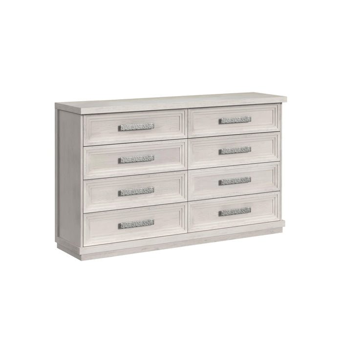 Avalanche 8-Drawer Dresser in Antique White