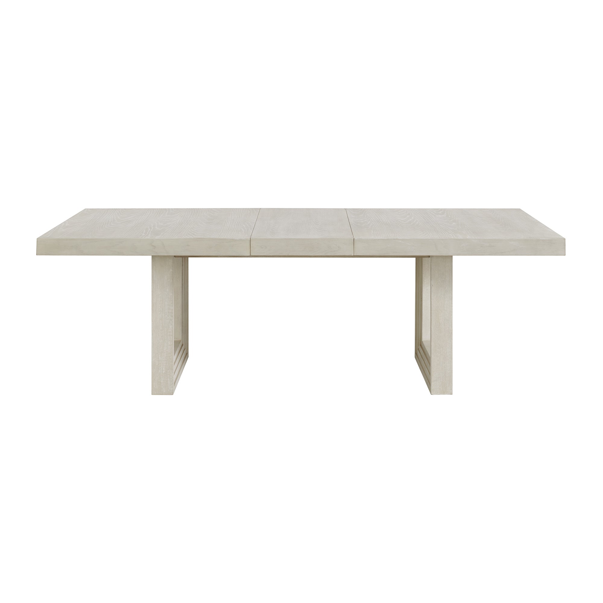 Avalanche Rectangular Dining Table with 18" Leaf in Antique White