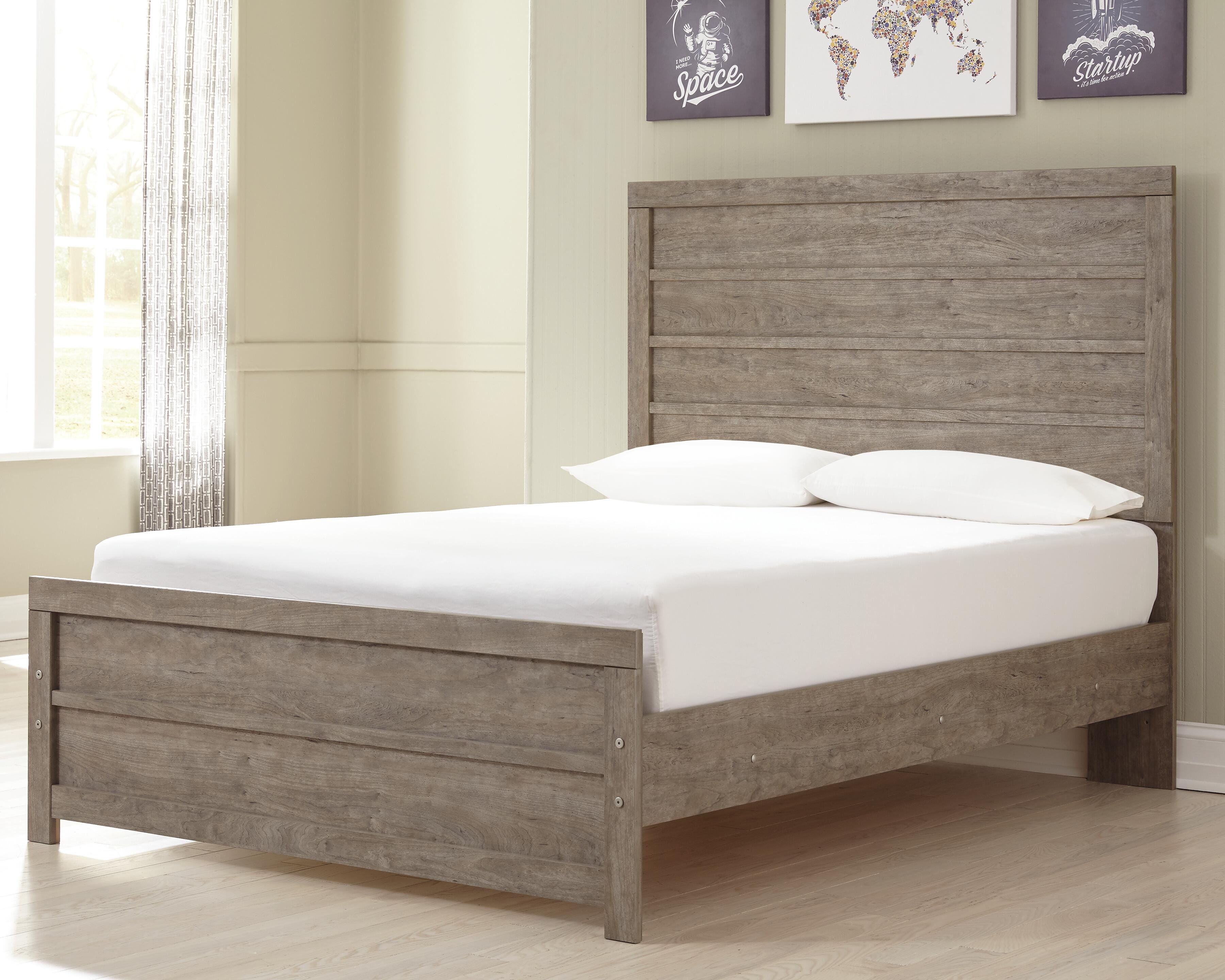 Dar Furniture - Ashley Furniture - Culverbach Full Panel Bed - Full Panel Bed / Gray - B070B3