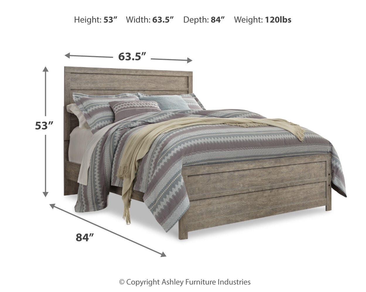 Culverbach Queen Panel Bed