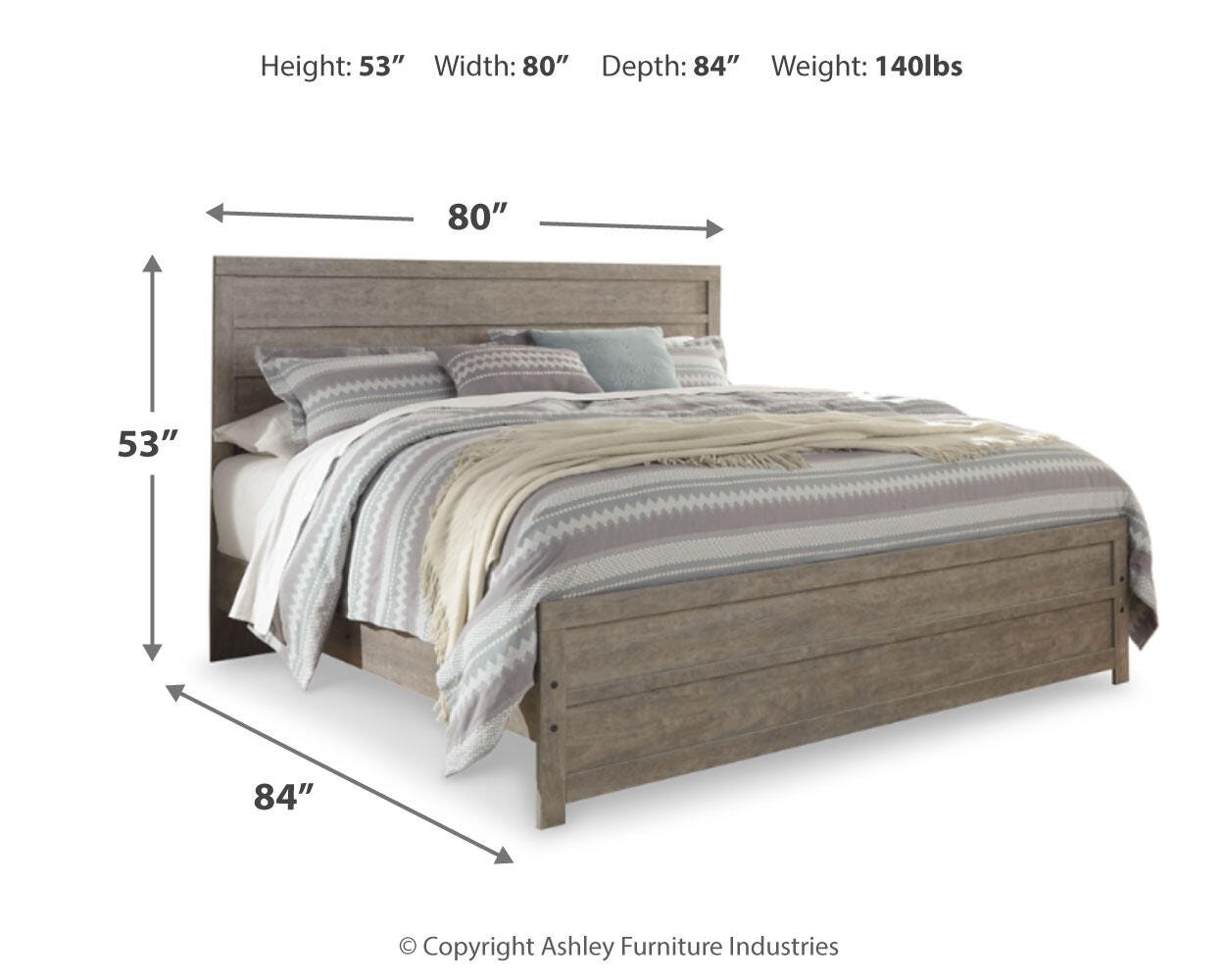 Culverbach King Panel Bed