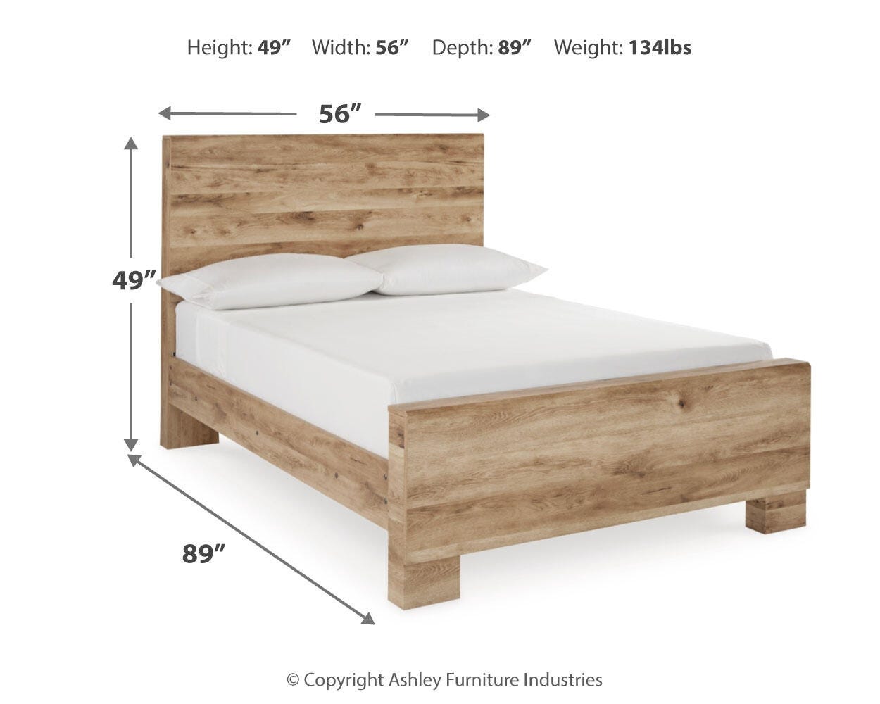 Hyanna Full Panel Bed