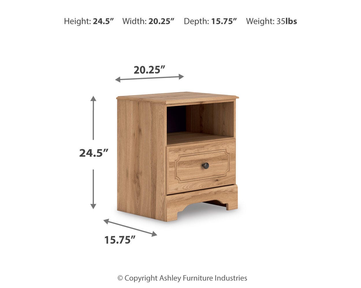 Aleaport Nightstand