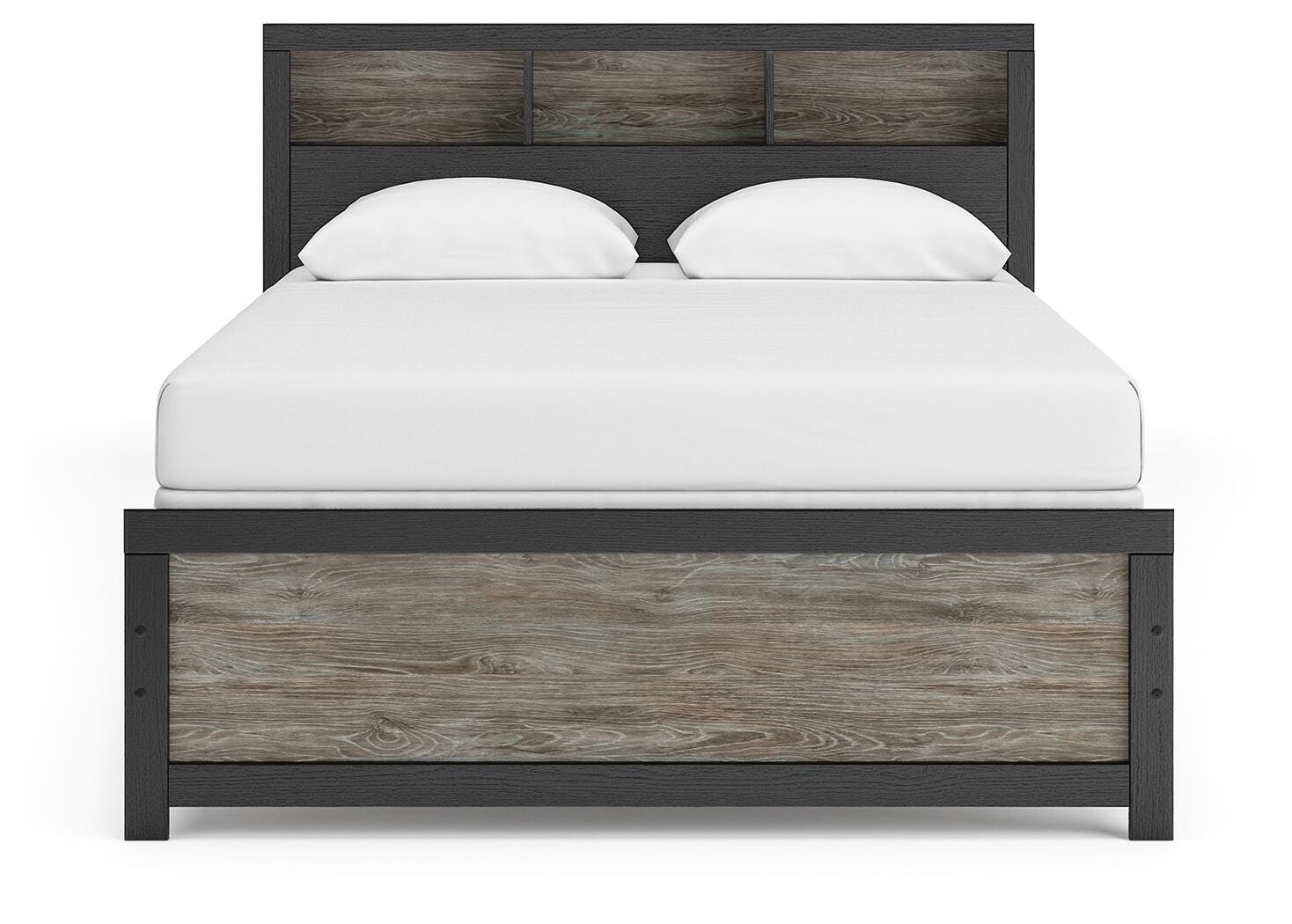 Broachmyn Queen Bookcase Panel Bed
