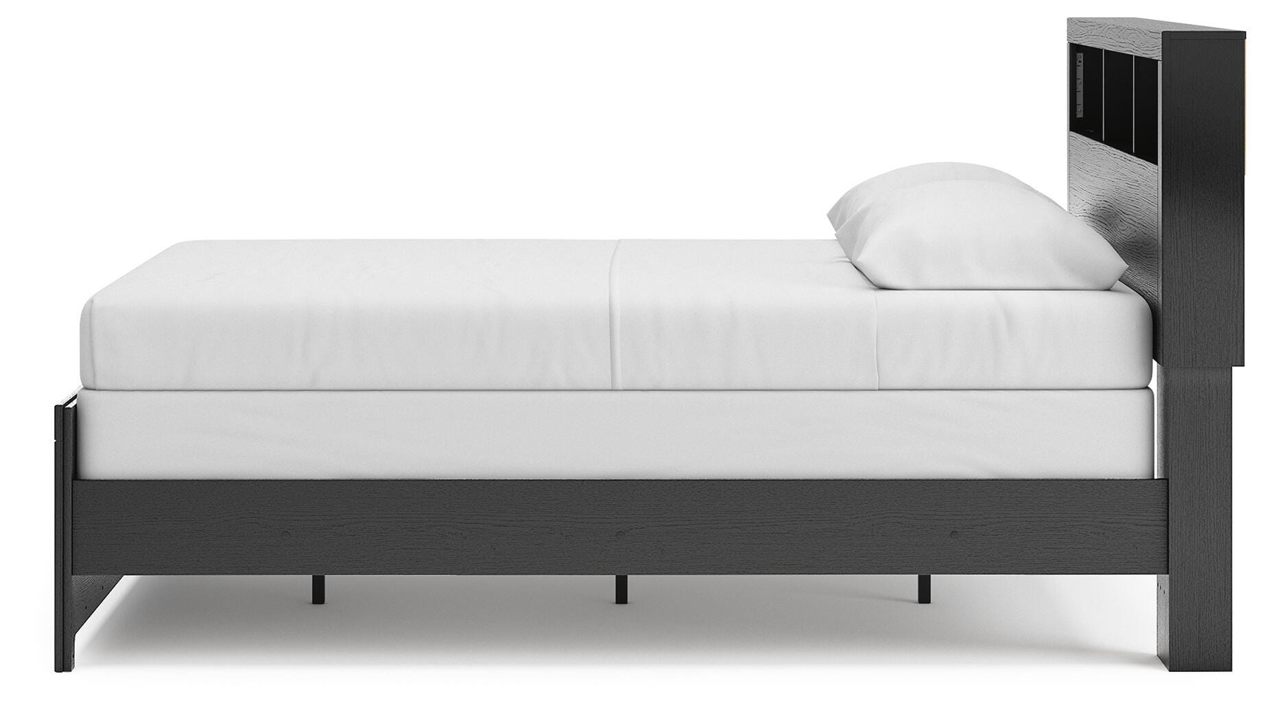 Broachmyn Queen Bookcase Panel Bed