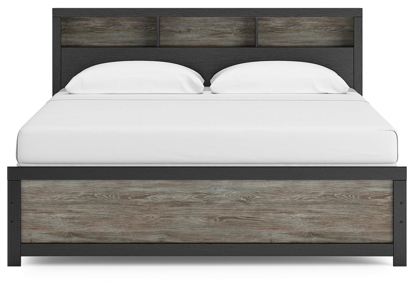 Broachmyn King Bookcase Panel Bed