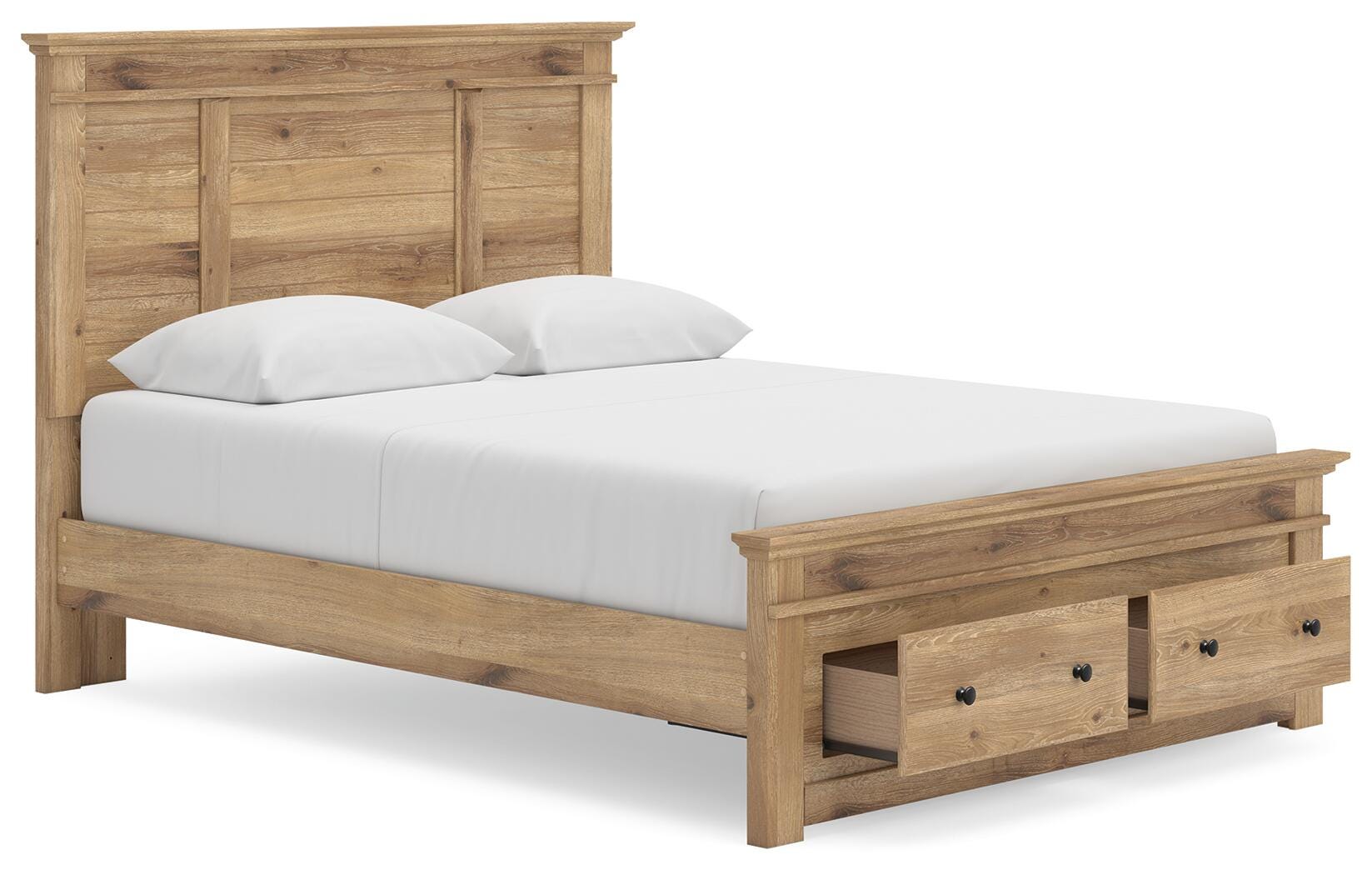 Makidern Queen Panel Storage Bed