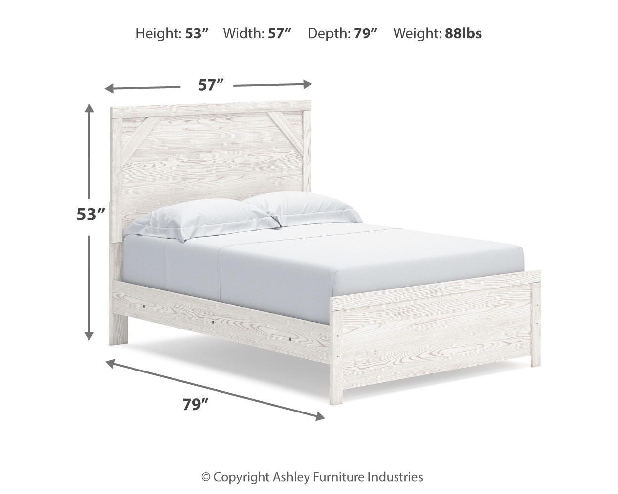 Gerridan Full Panel Bed
