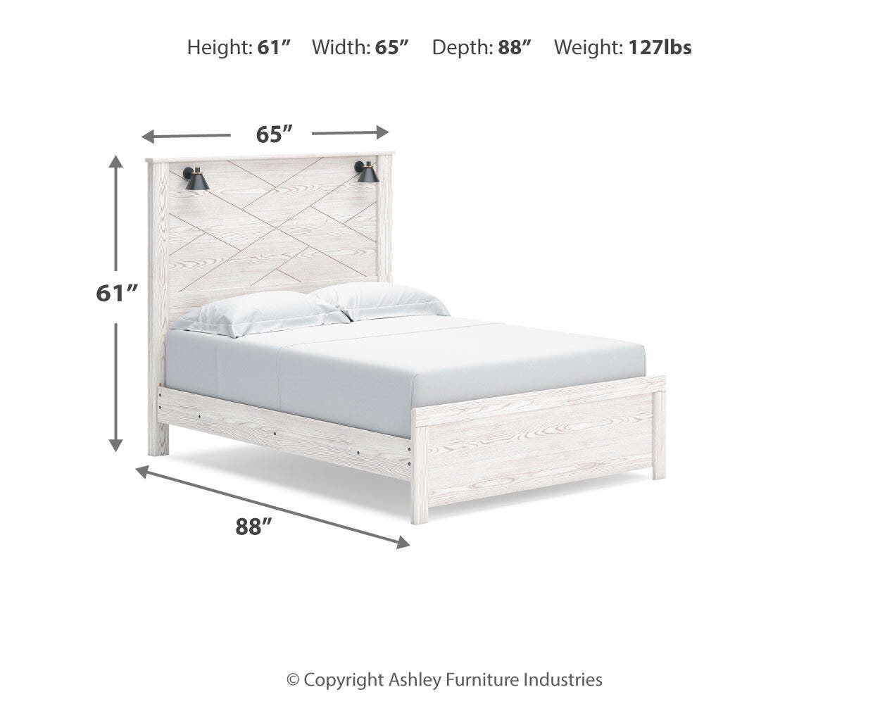 Gerridan Queen Panel Bed