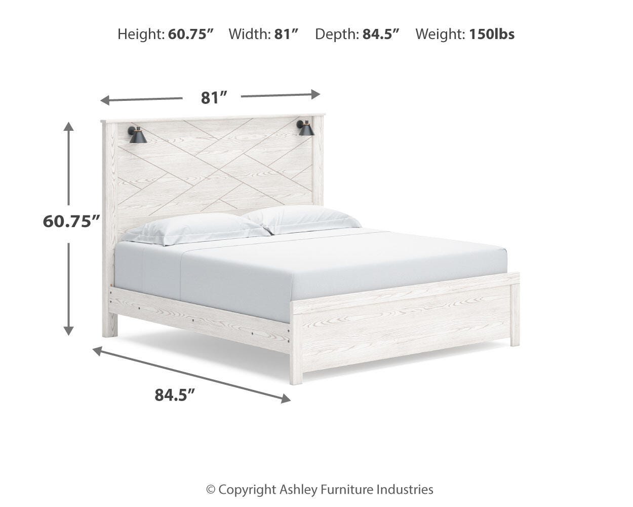 Gerridan King Panel Bed
