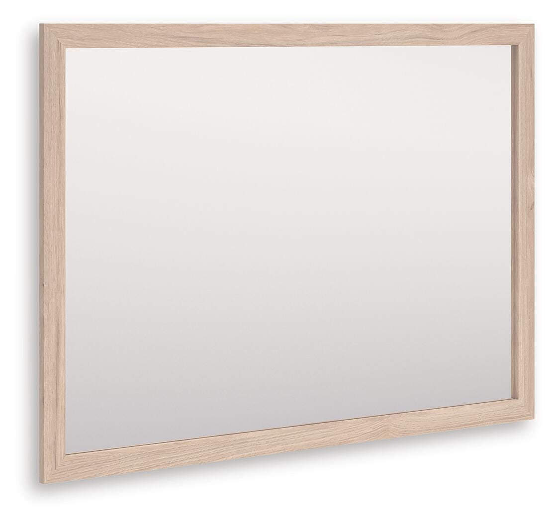 Dar Furniture - Ashley Furniture - Arloster Bedroom Mirror - Bedroom Mirror / Tan - PCB1566-36
